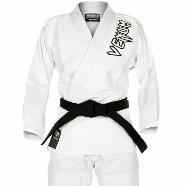 VENUM CONTENDOR 2.0 BJJ GI, WHITE *DISTRESSED PKG