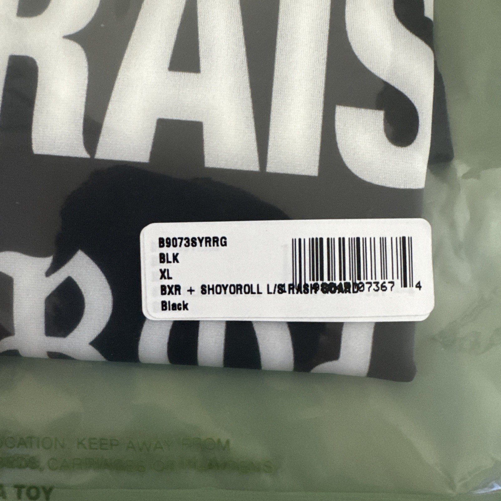 Shoyoroll Born x Raised LS Rash Guard & Born x Raised Shorts No Gi Uniform XL