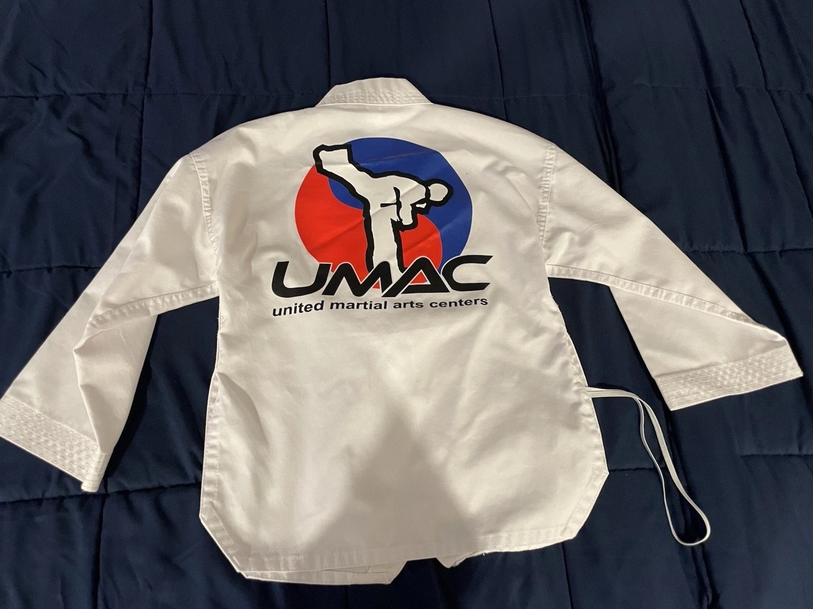 UMAC Tae Kwon Do uniform size 00/130 kids