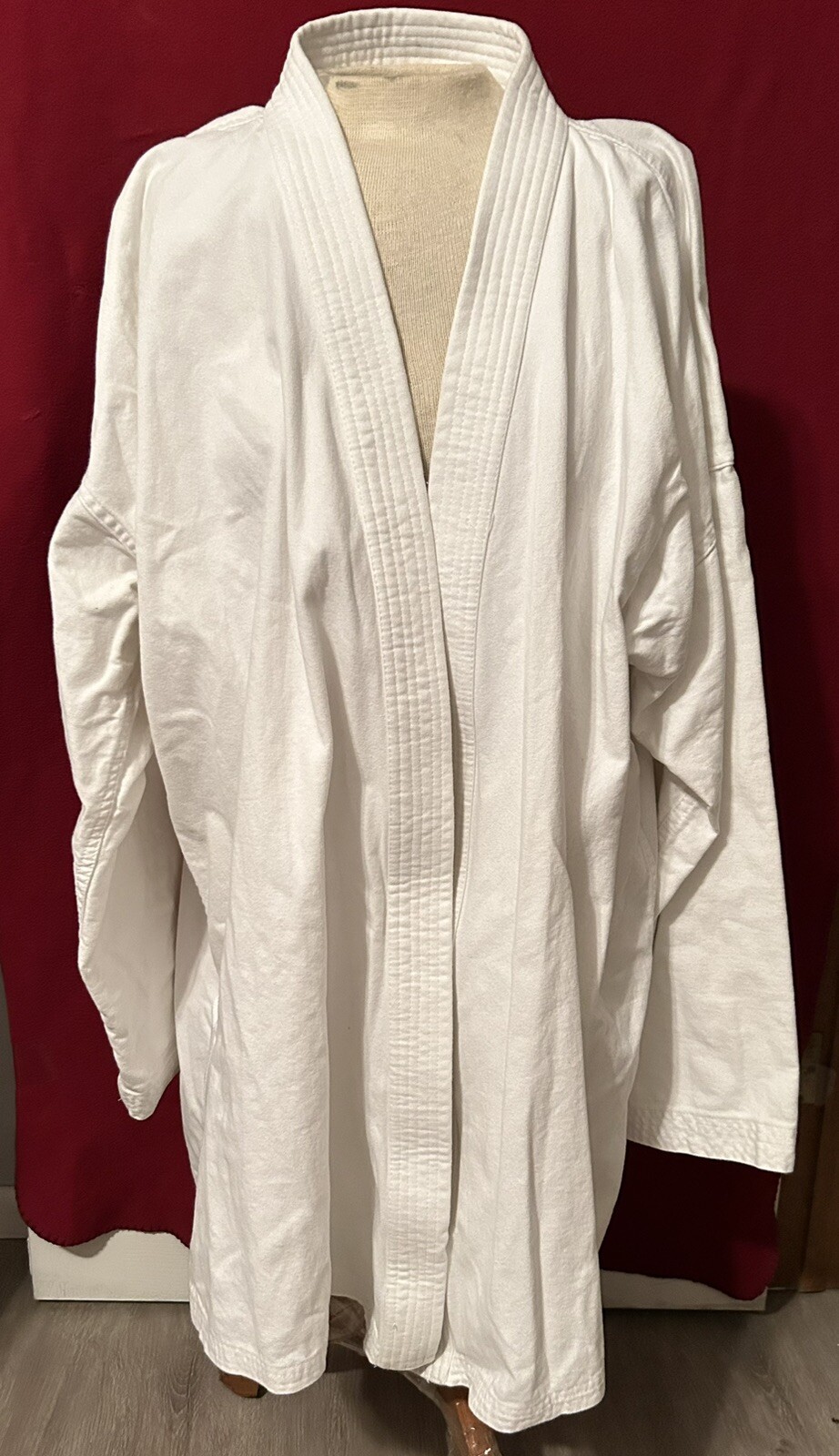 Men Large Martial Arts Outfit Loungewear Oriental White #7 Pants Included