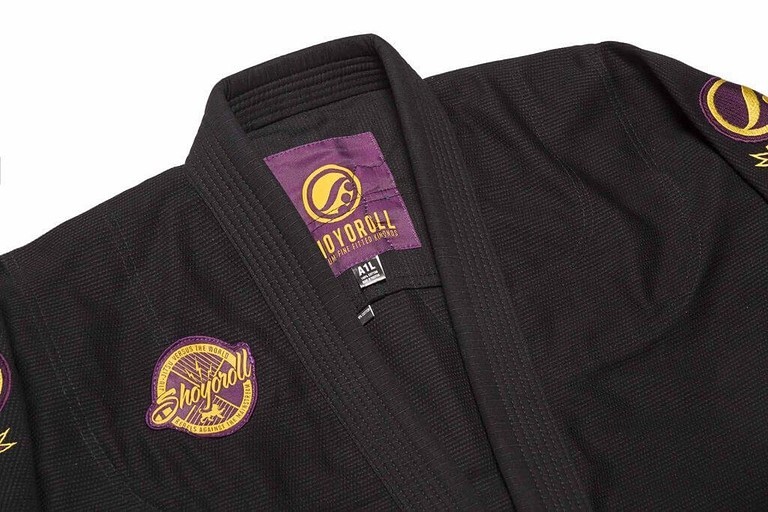 Shoyoroll BJJ GI Batch 83 Mamba Competitor Uniform 450 GSM Black *With Bag*