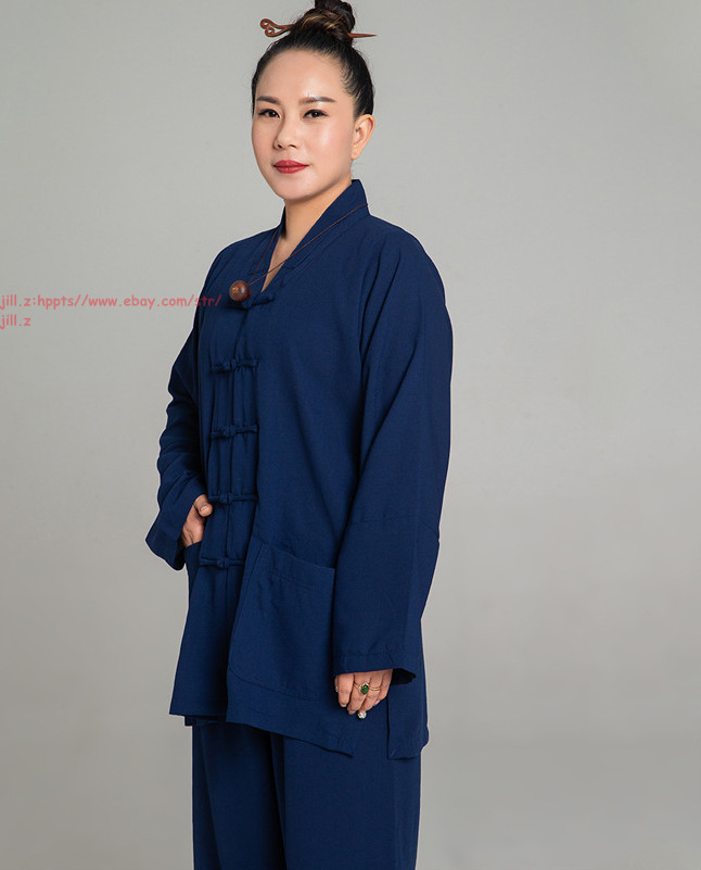 Unisex Shaolin Wudang Taoist Outfits Tai chi Suit Kung fu Martial Arts Uniforms