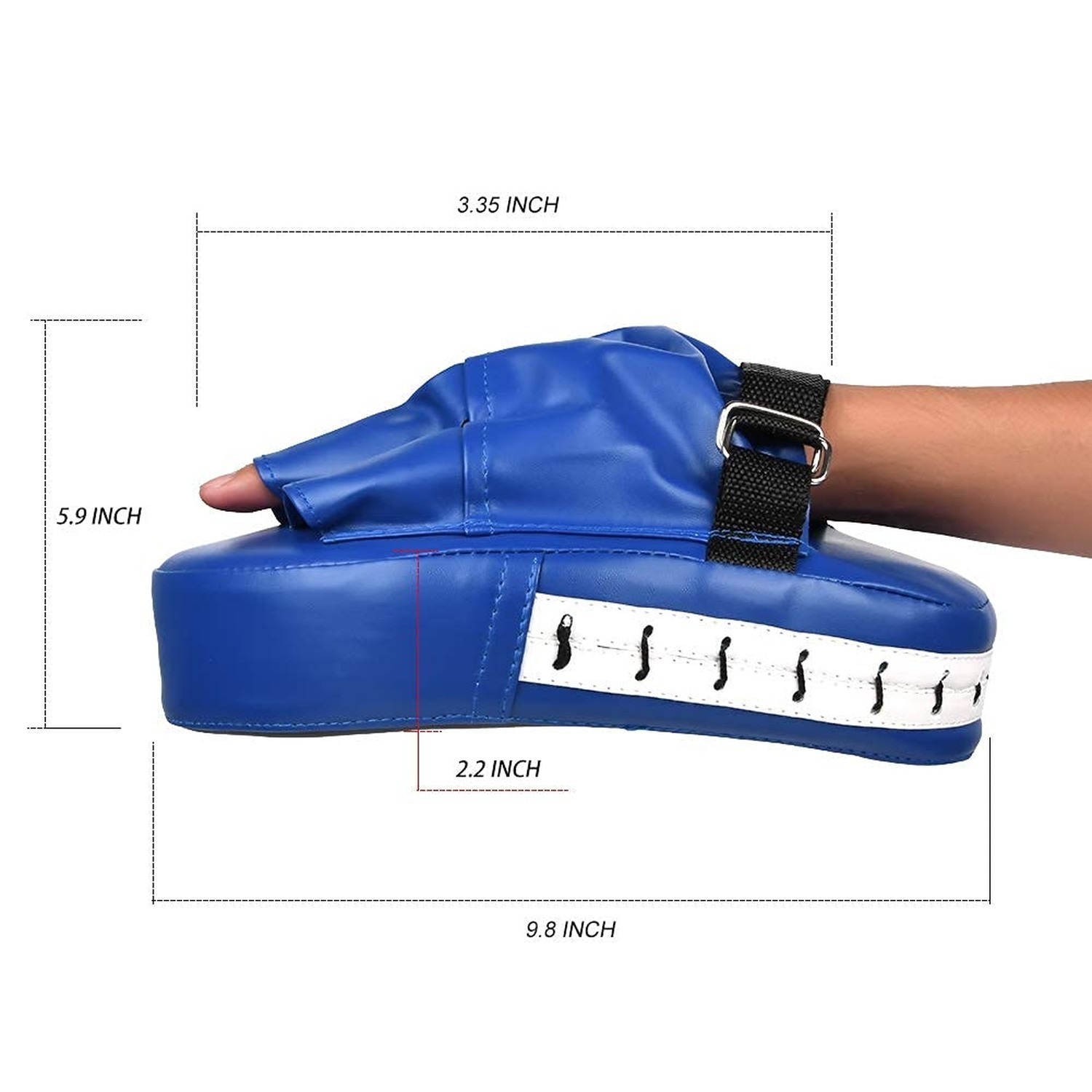 2PCS Boxing Mitts, MMA Punching Focus Mitts, Kickboxing Muay Thai Pads, Train…