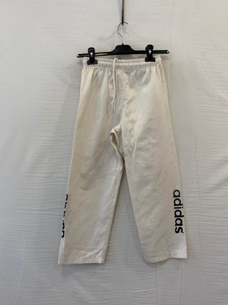 Vintage 70s 80s Adidas Karate Gi Uniform Set Katana Trefoil White Kids Size 8#87