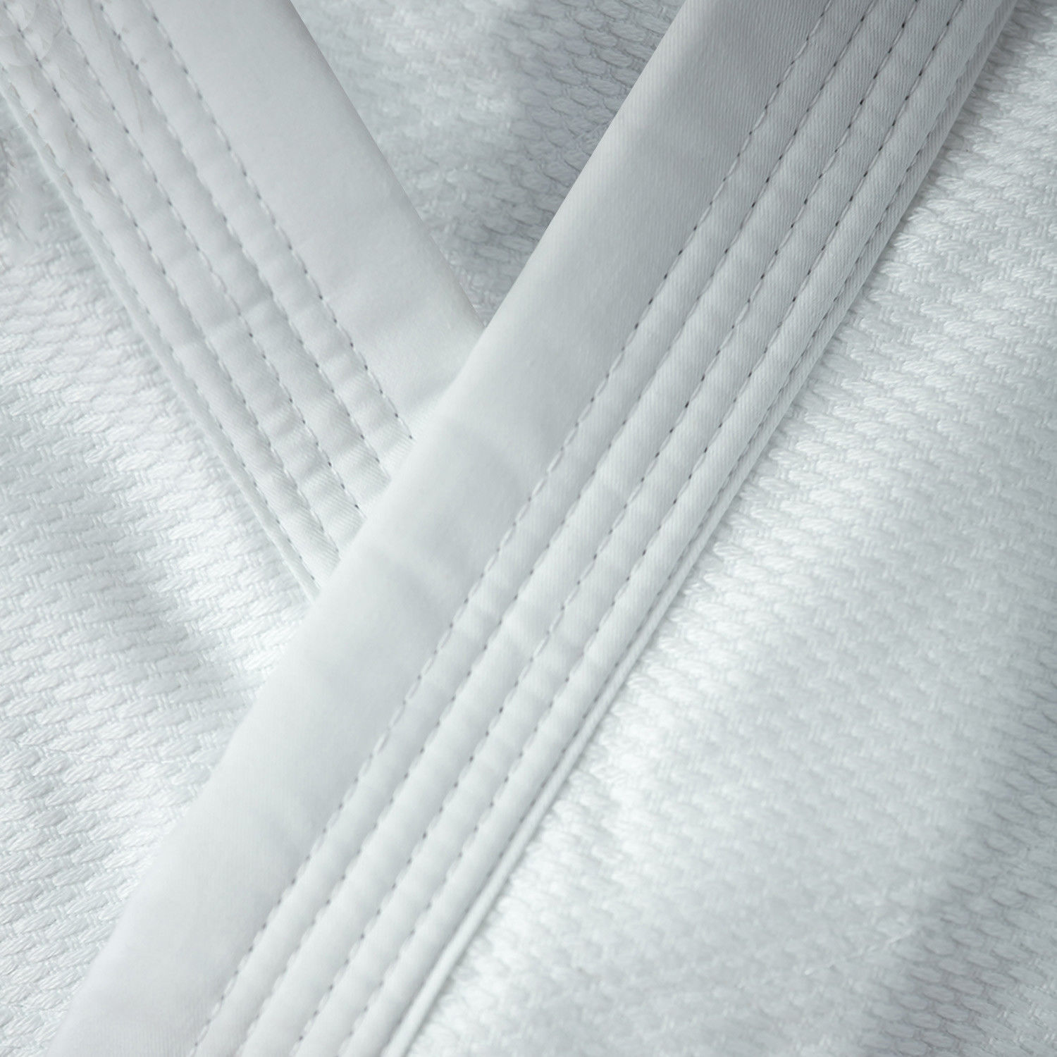 Judo Uniform Single Weave 550GM MMA Aikido Muay Thai Taekwond w/white Belt