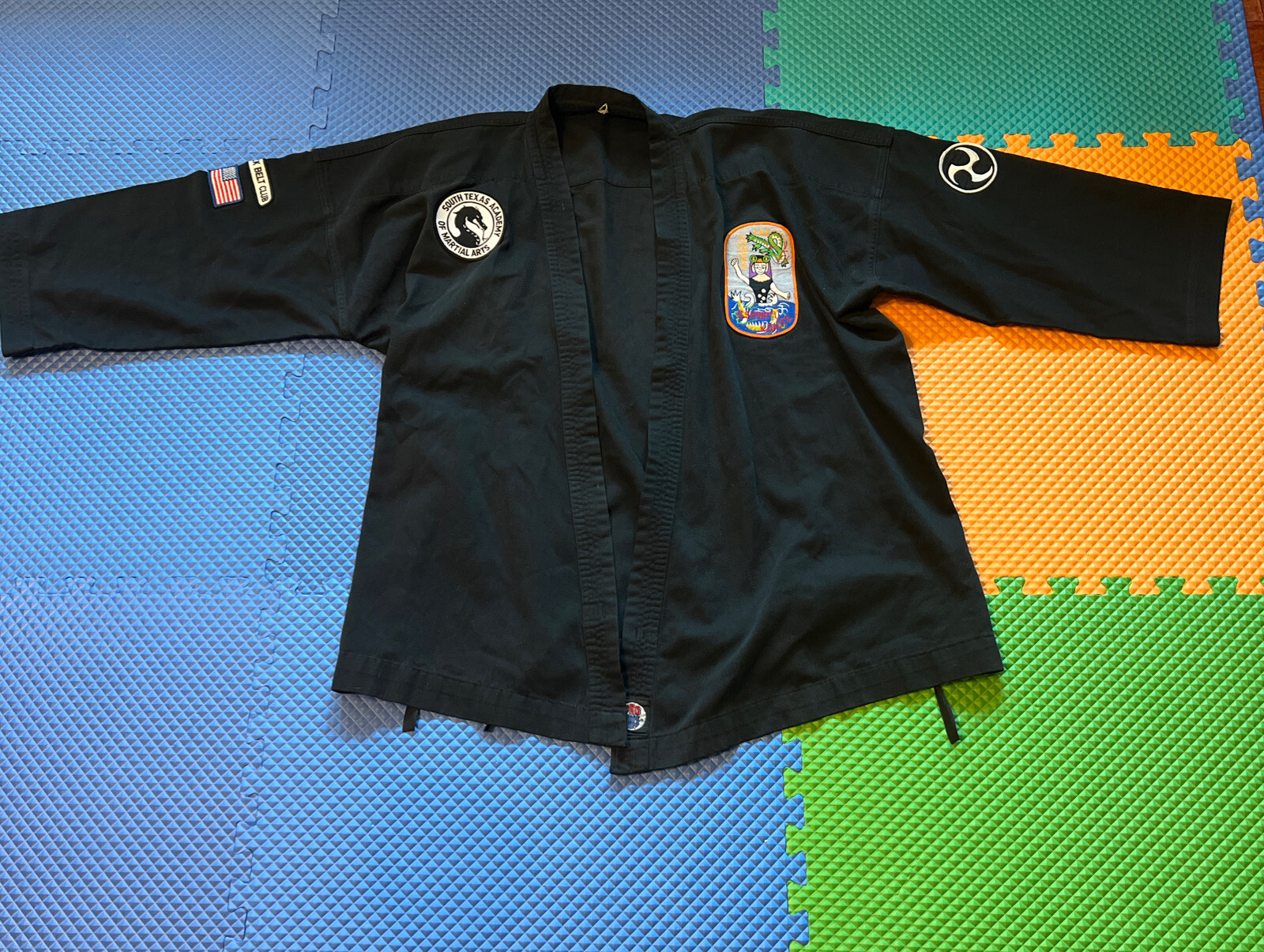 Pro Force Gi Karate Kimono BJJ South Texas Academy of Martial Arts Black Belt