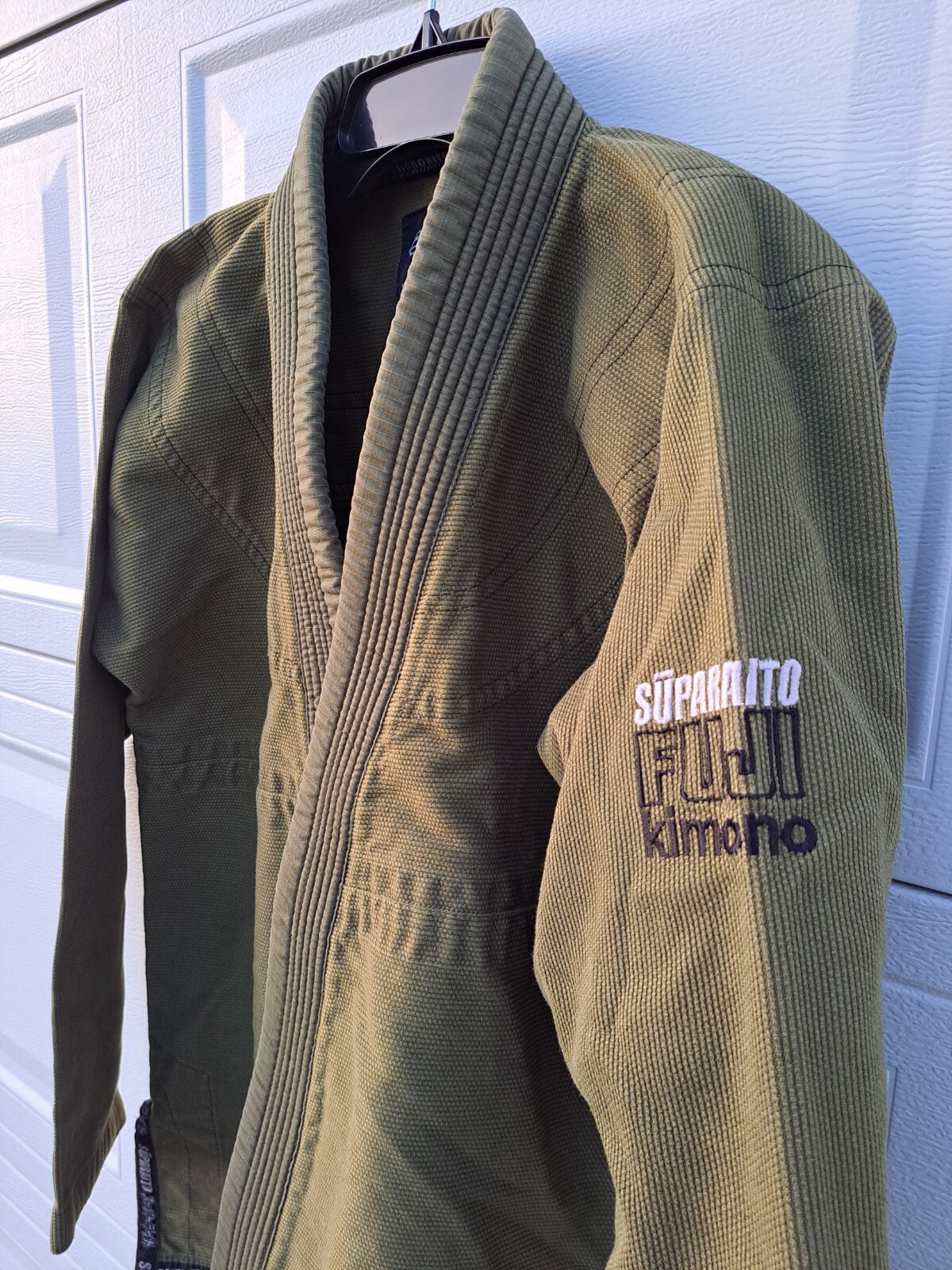 FUJI Suparaito BJJ GI, Martial Arts Uniform Brazilian Jiu Jitsu Gi Size A2L