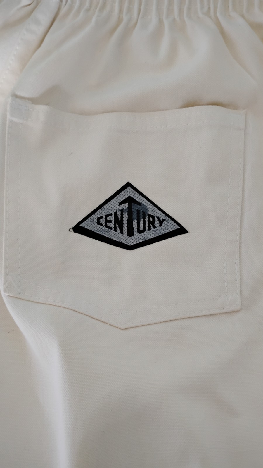 Century Set Heavyweight White 100% Cotton Size 5 GI Jacket And Pants 3 Belts