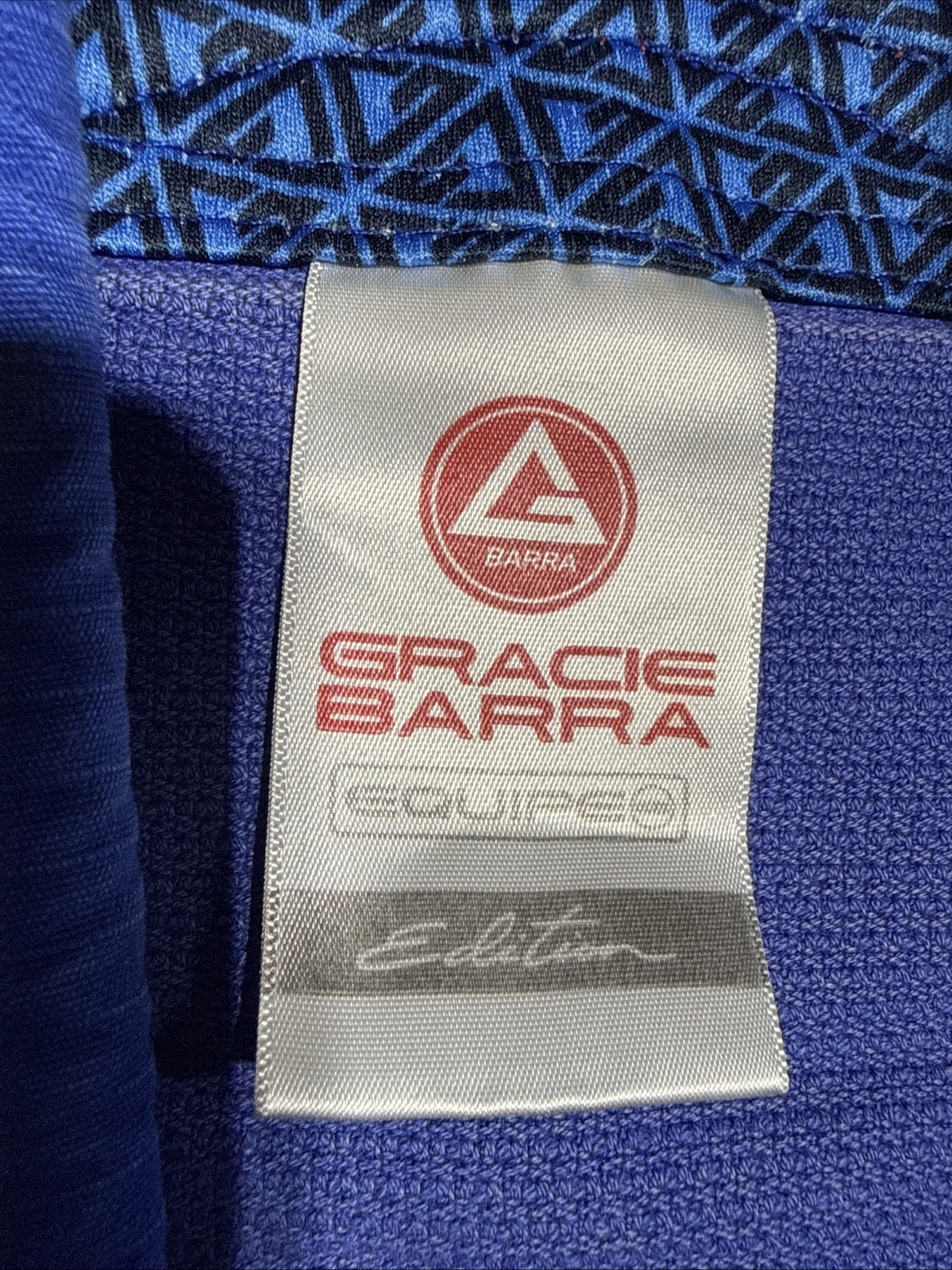 Gracie Barra Atleta A3 Blue Brazilian Jiu Jitsu BJJ Gi Kimono Pants Set EUC