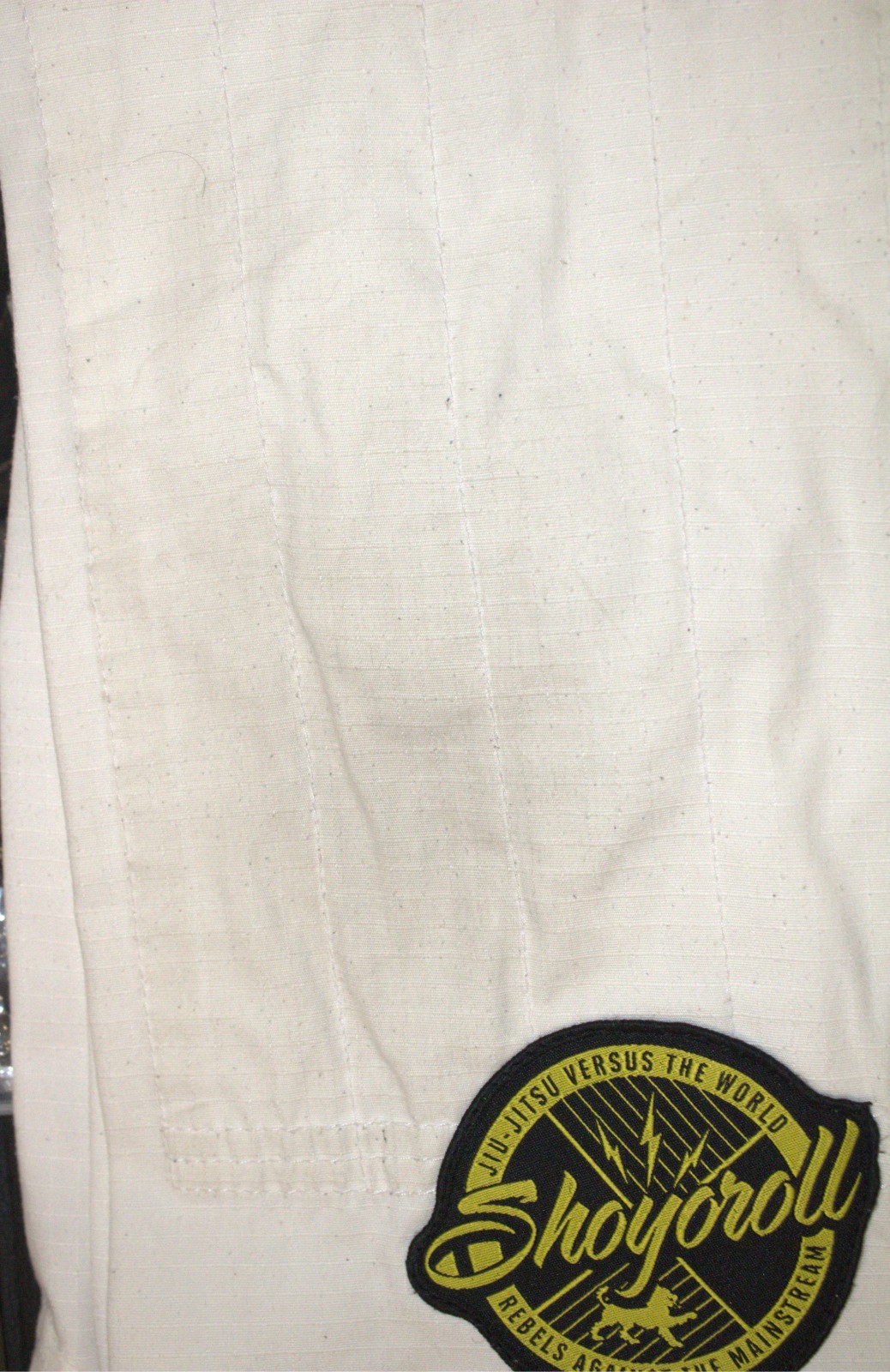 Shoyoroll Premium Jiu‑Jitsu Gi Men’s Size A3 White BJJ Kimono Jacket Embroidered