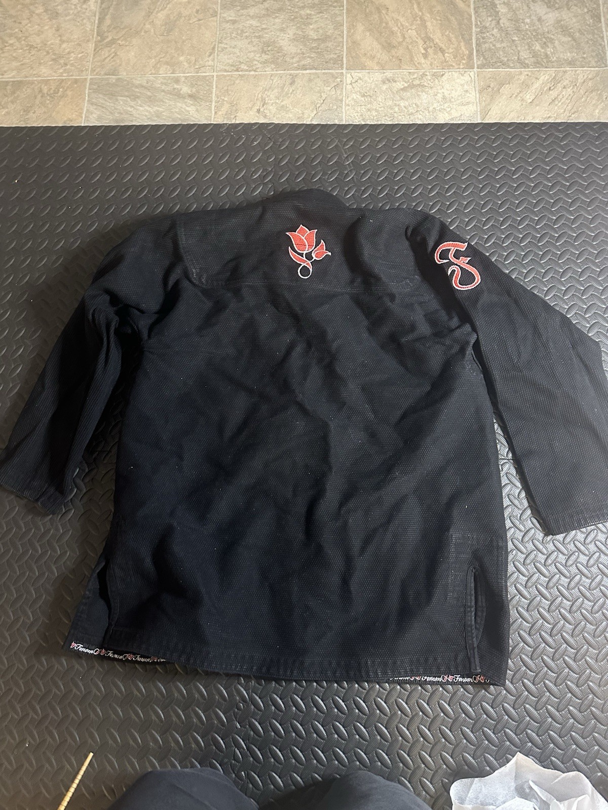 Fuji BJJ Gi Jacket Adults A1H Black Kimono Brazilian Jiu-Jitsu Cotton Blend
