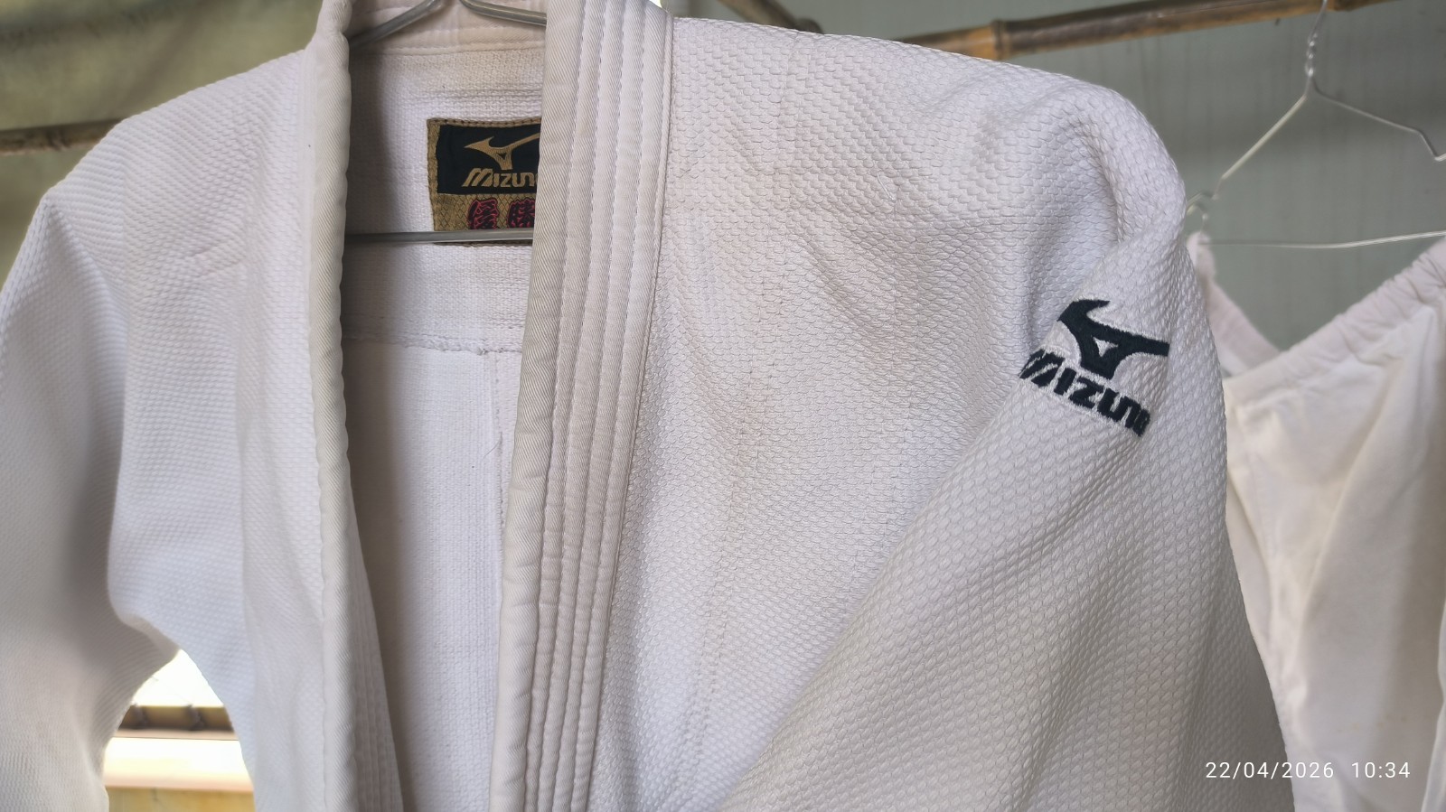 Mizuno Judo Gi White Kimono Uniform Above 800gsm With 100% Cotton About SIZE 3