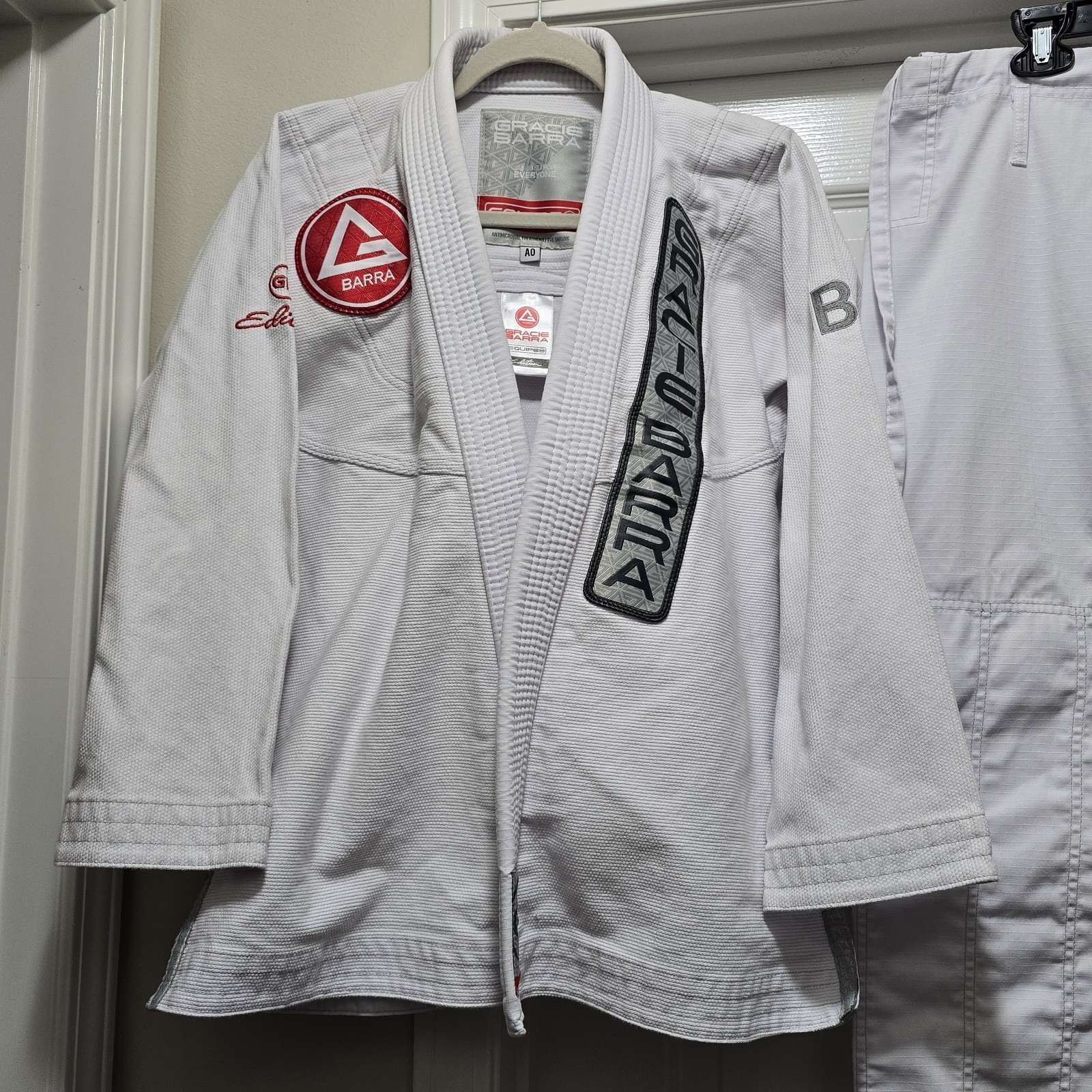 Gracie Barra Kimono / Gi Set Adult A0 Jiu Jitsu Ripstop BJJ GB1V2