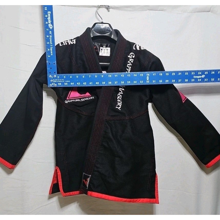 Grappling Mastery BJJ Gi Kimono A0 Gremlins Spike Black Pink Rare Limited Ed