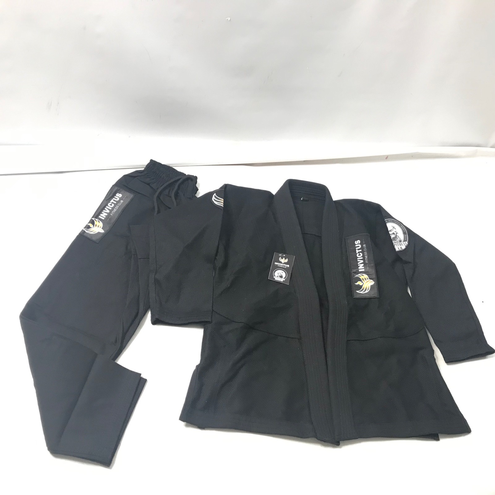 Kids Brazilian Jiu Jitsu Gi MMA Grappling Martial Arts Uniform BJJ Kimono 7-8Y