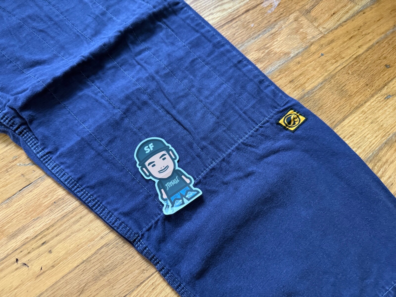 2014 SHOYOROLL 7TH SON V2 NAVY BLUE GI BATCH #33 LUKE STEWART JIU JITSU BJJ A3H