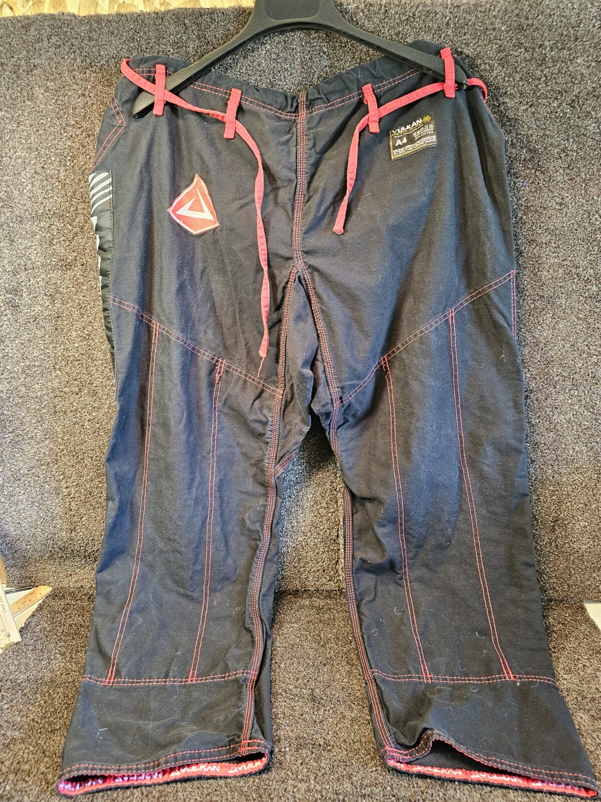 Vulkan Jiu-Jitsu A4 Black Pants