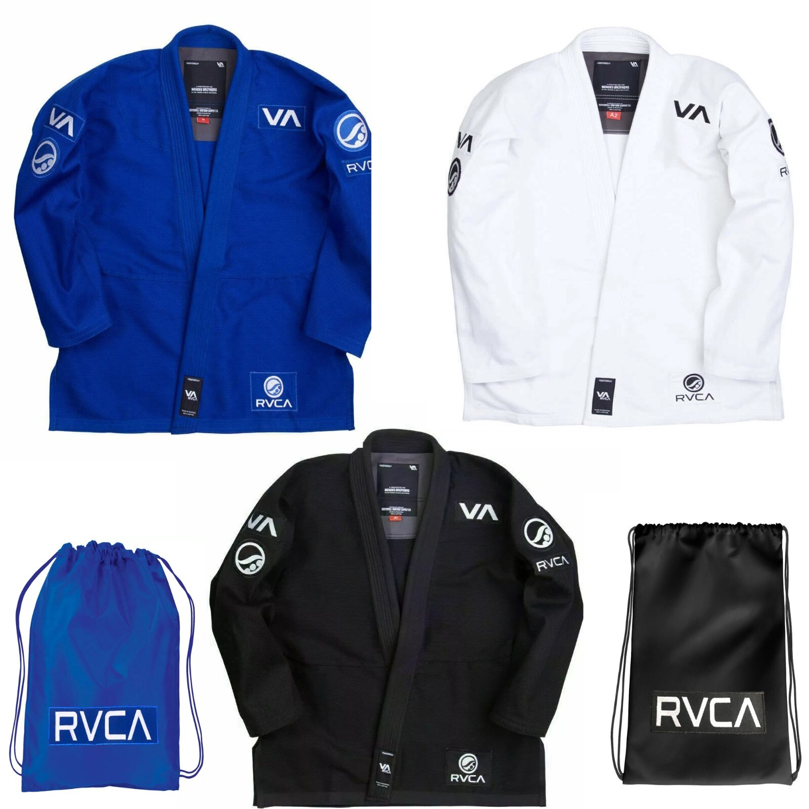 Shoyoroll Cut RVCA V2 GI Batch 60 BJJ kimono Uniform 450 GSM With Bag Brand New
