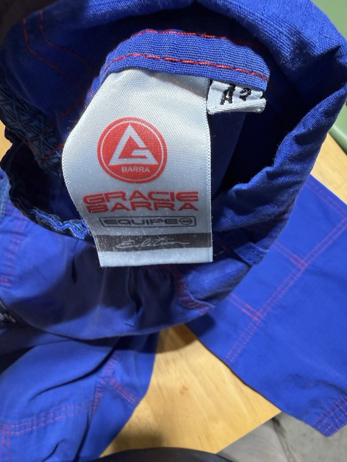 Gracie Barra Atleta A3 Blue Brazilian Jiu Jitsu BJJ Gi Kimono Pants Set EUC