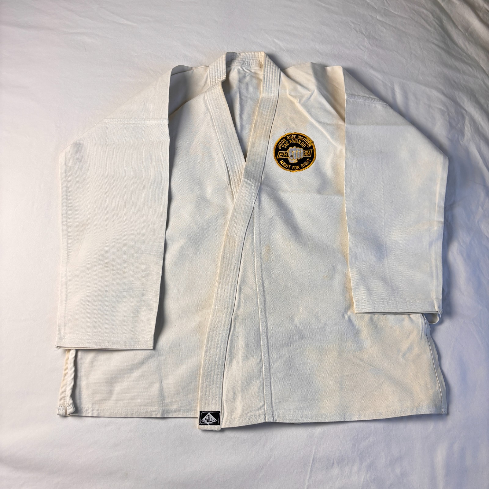 Joohn Rhee Institute Tae Kwon Do Gi Uniform Set White Martial Arts Karategi