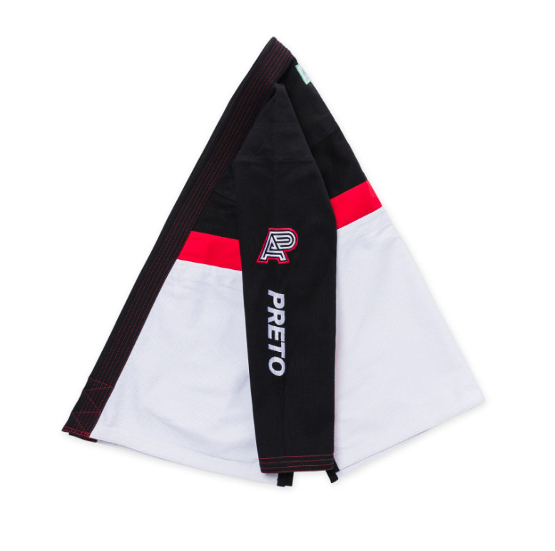 Albino & Preto Accelerate Pearl Weave with Canvas Trims Reserve BJJ Quality Gi
