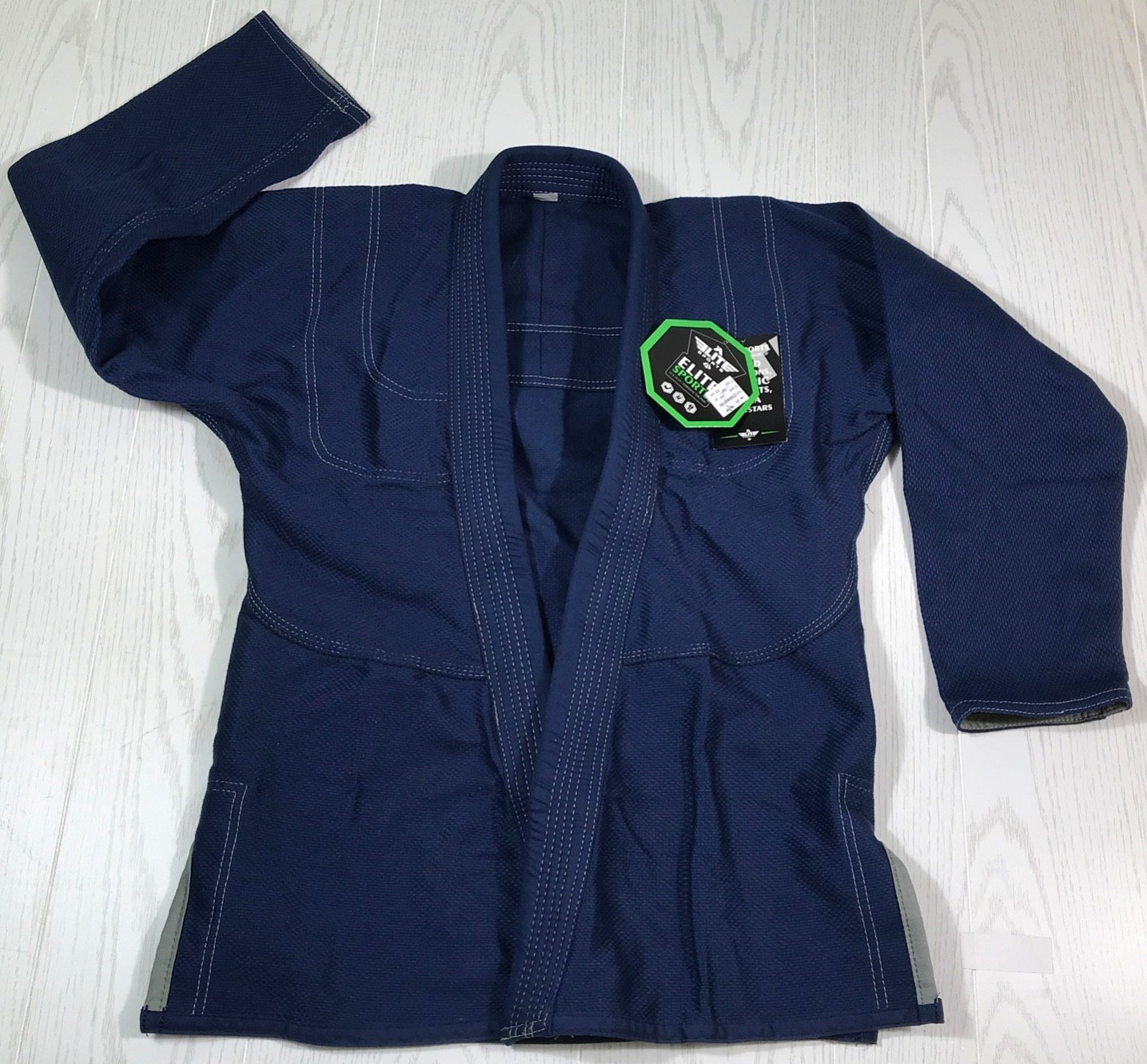 Elite Sports Gi Size A0 ET600NAVYA0 Adult Top Only MMA Cotton Blend New