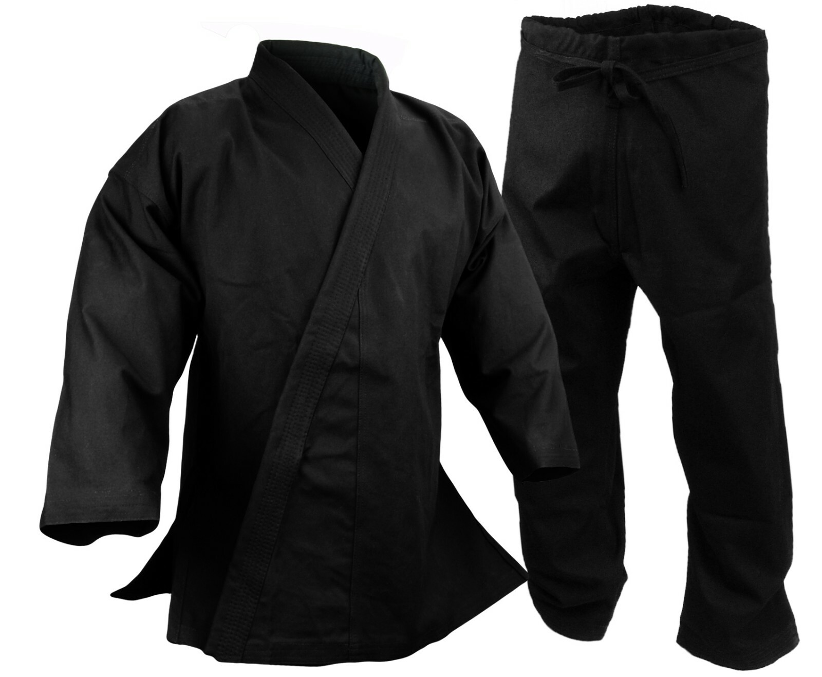 14 oz Ultra Heavyweight Cotton Karate Uniform Martial Arts Gi Black or White