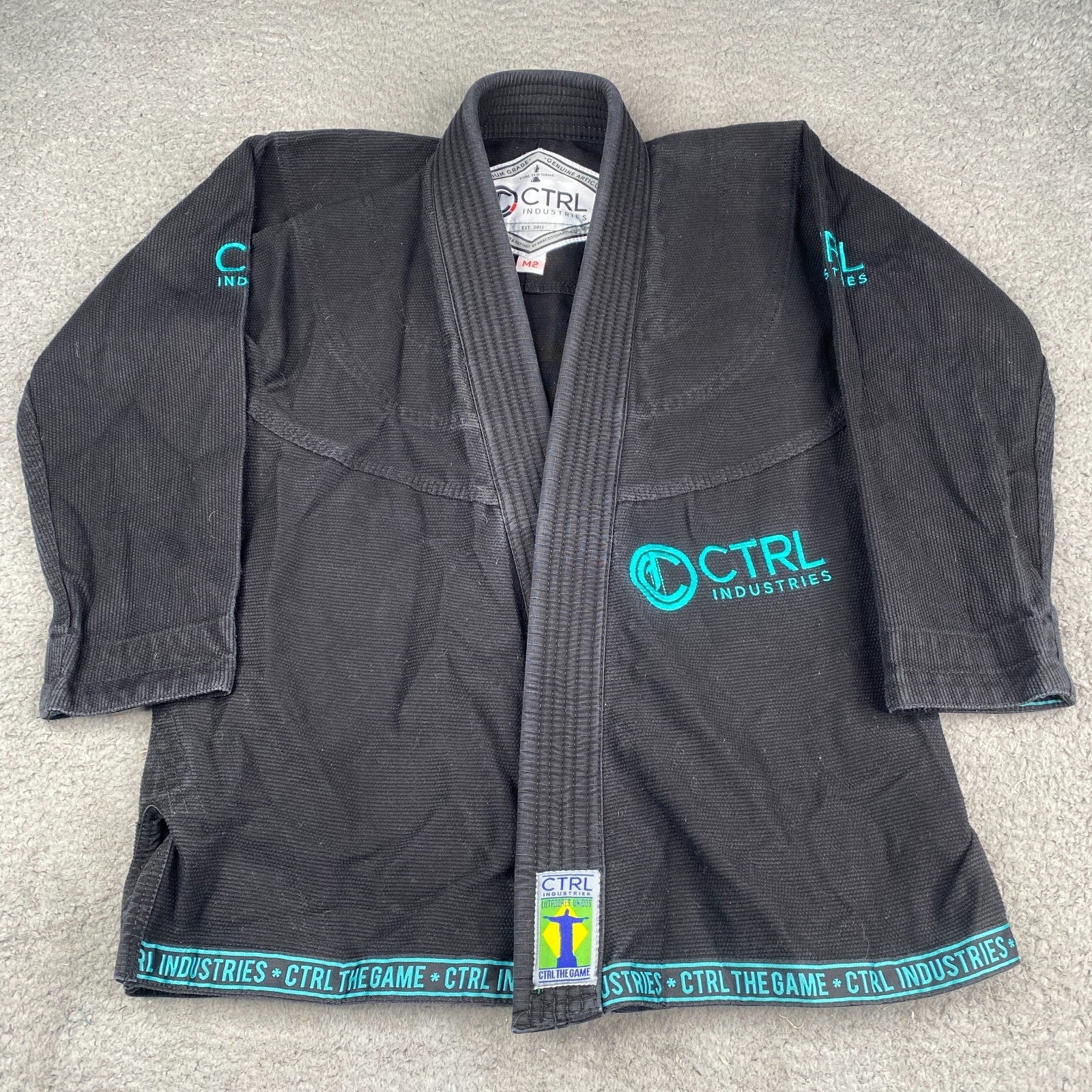 CTRL Industries Gi Kimono Kids M2 Black Martial Arts MMA (Jacket Only)