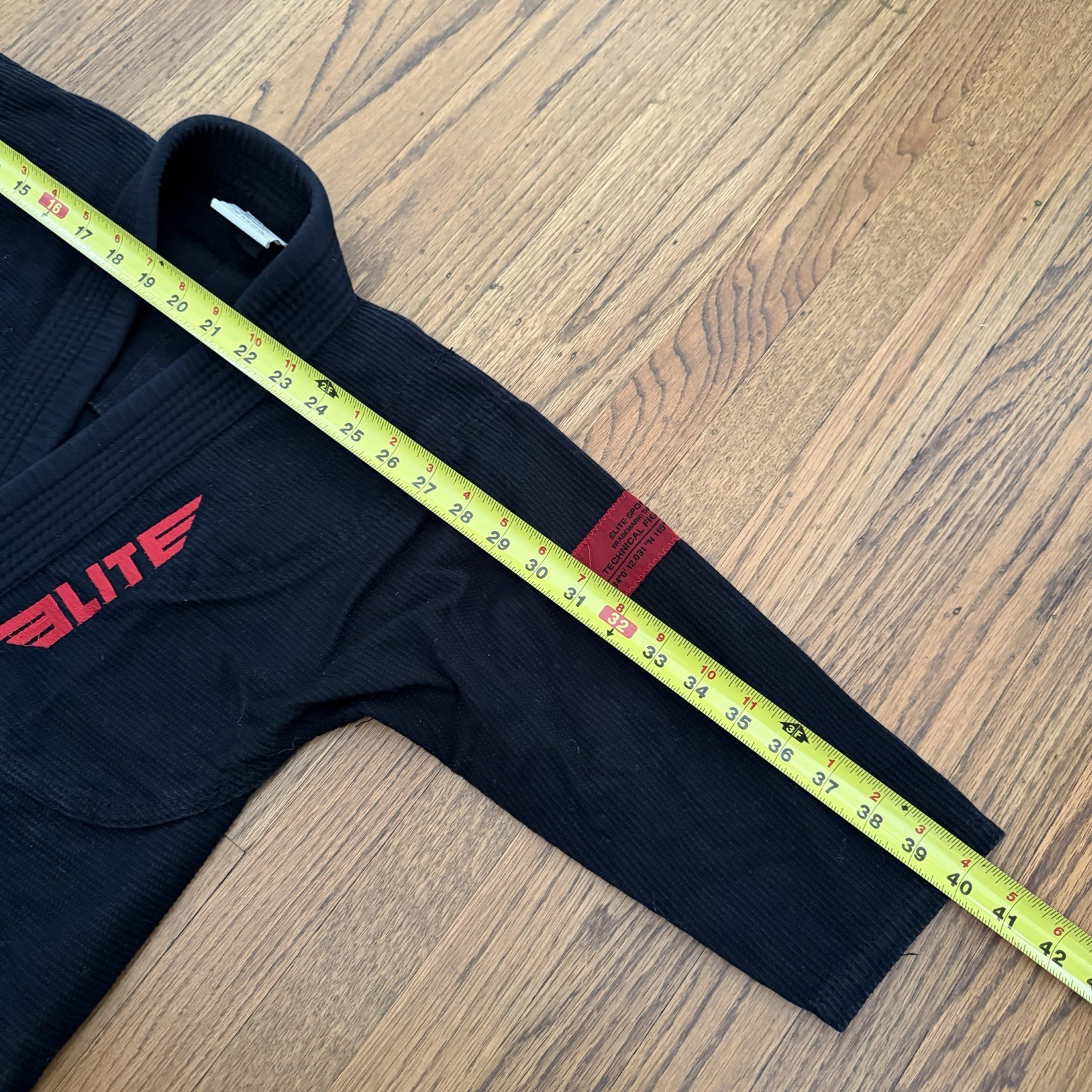 Elite Kids Martial Arts Jiu Jitsu BJJ IBJJF GI Black Red Uniform C0 Child