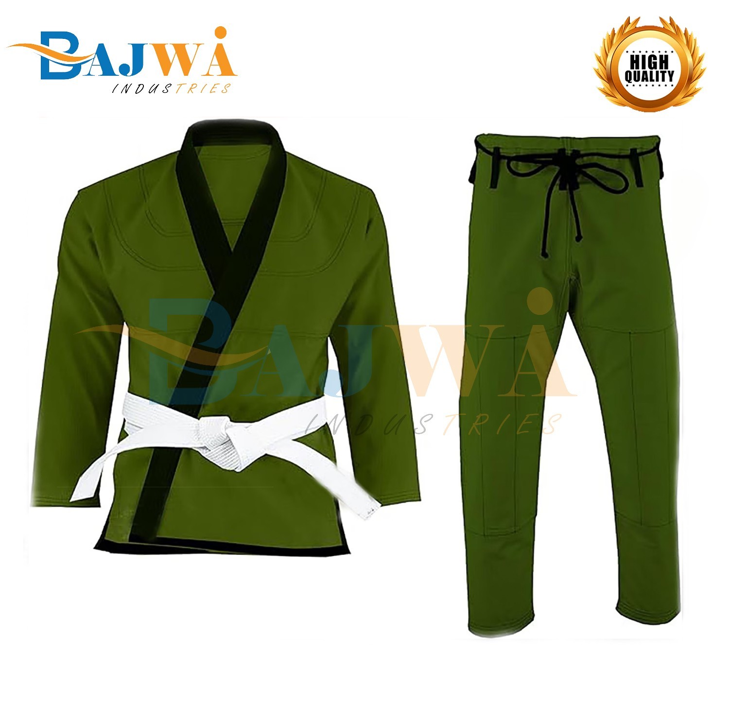 Brazilian Jiu Jitsu BJJ Kimono Gi Uniform Unisex – Belt Included