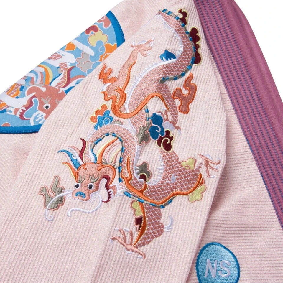 Albino and Preto Year of the Dragon BJJ Gi: BJJ Kimono + Free Tarrif Postage