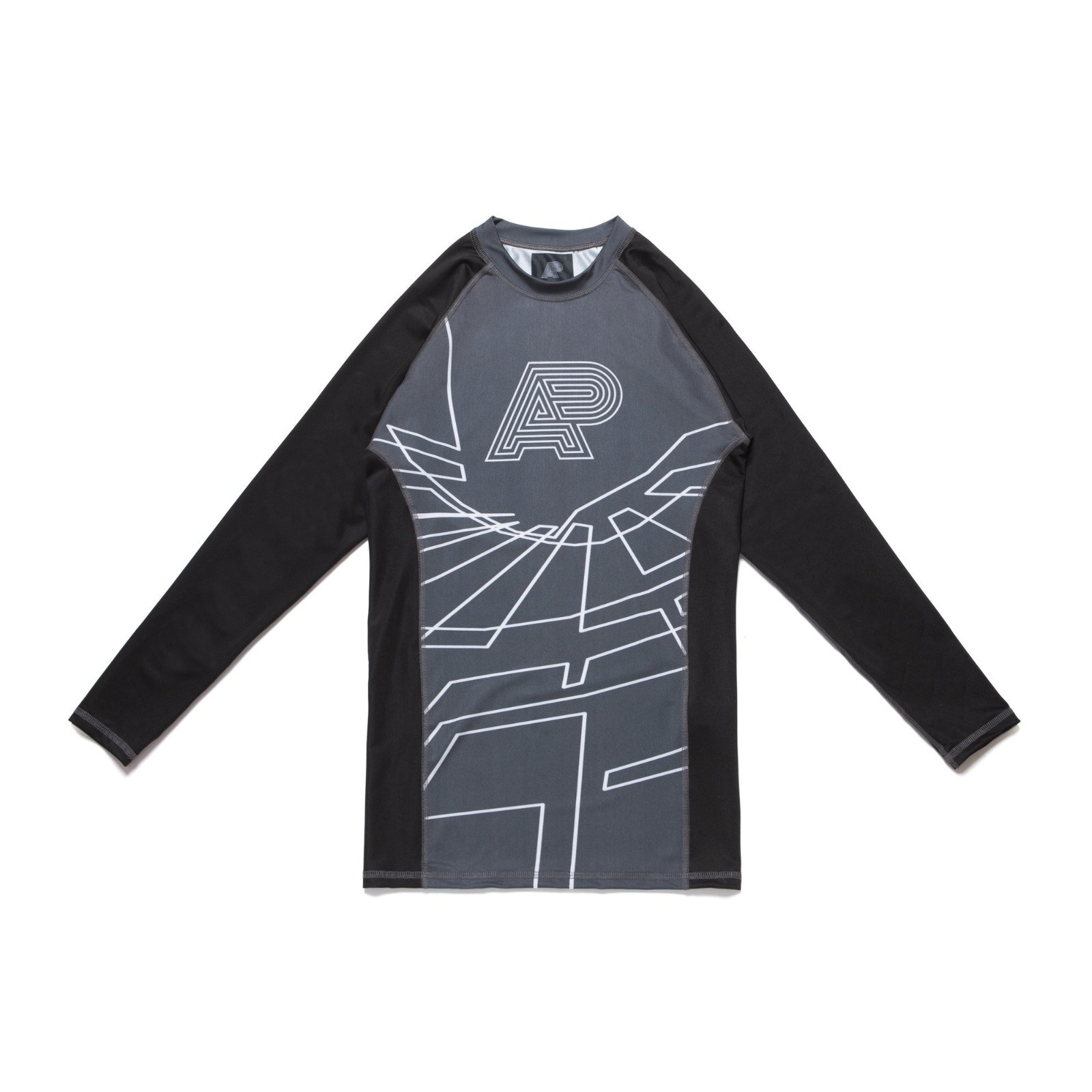 Albino and Preto Batch 82 Building Blocks Rash Guard LS & Short No Gi Kimono