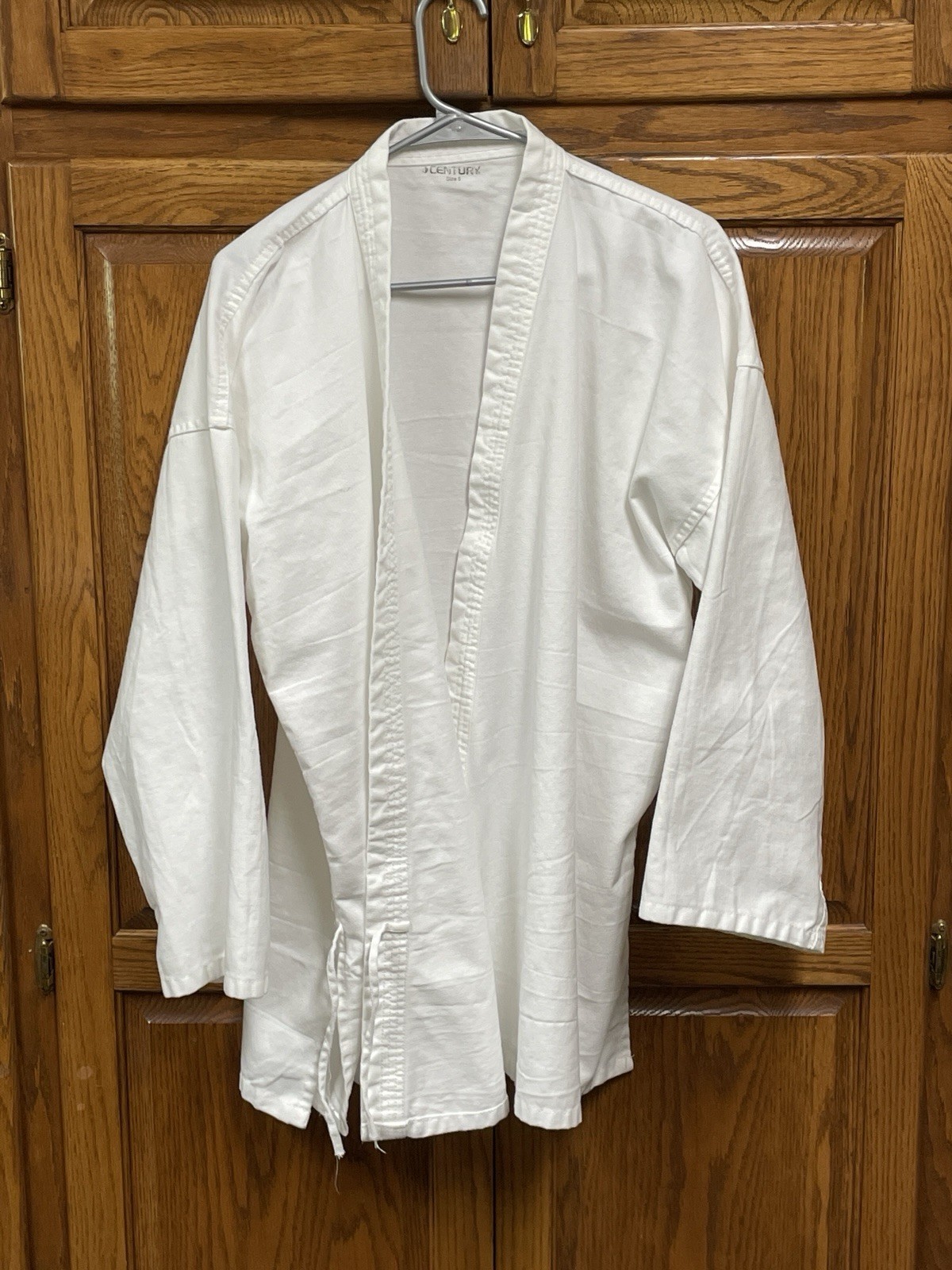 Century Martial Arts Gi Top Size 5 White 100% Cotton Jacket