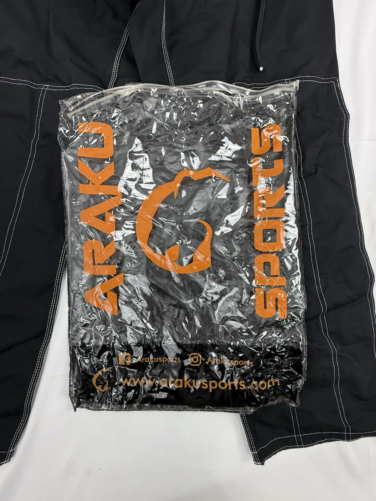 Araku BJJ Gi Tupac Thug Life Custom Rare Black Size A5