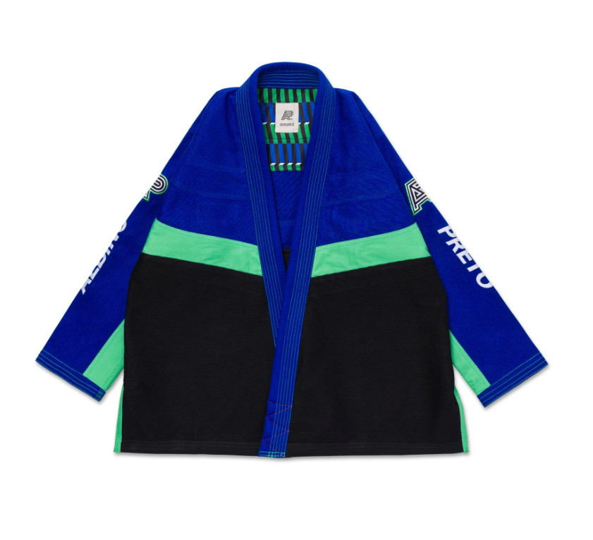 Albino & Preto Accelerate Pearl Weave with Canvas Trims Reserve BJJ Quality Gi