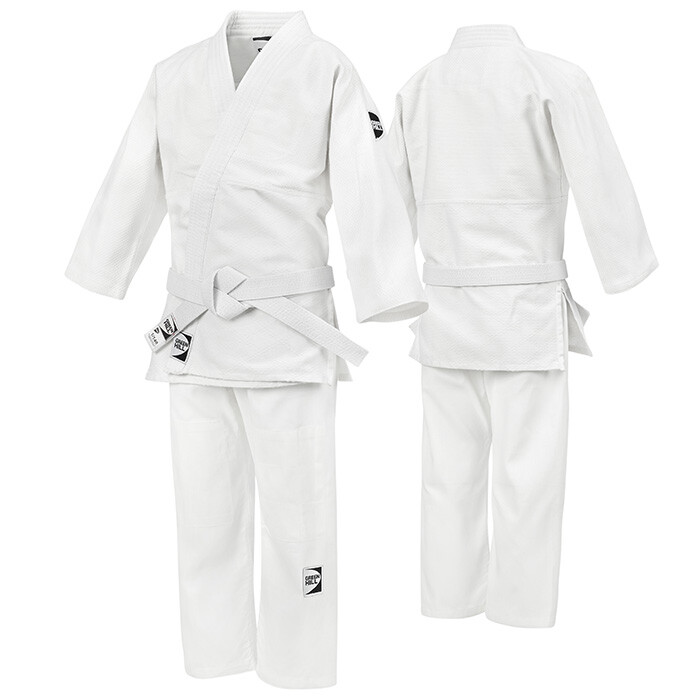 Green Hill Judo Suit Junior White Martial Arts Suit Belt Judo Uniform Karate