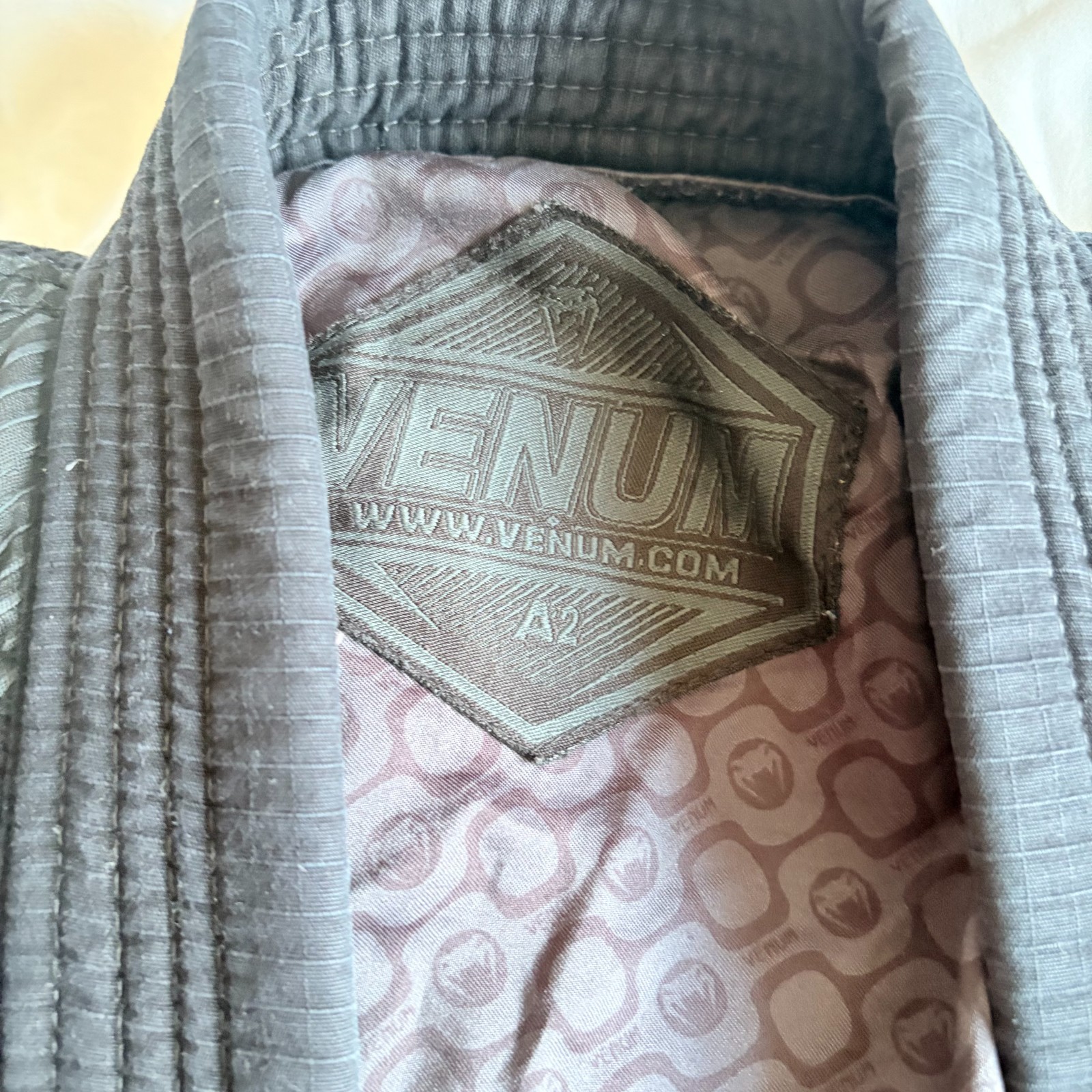 GUC Black Venum Elite BJJ Gi Jiu Jitsu Uniform & Bag (Size A2)