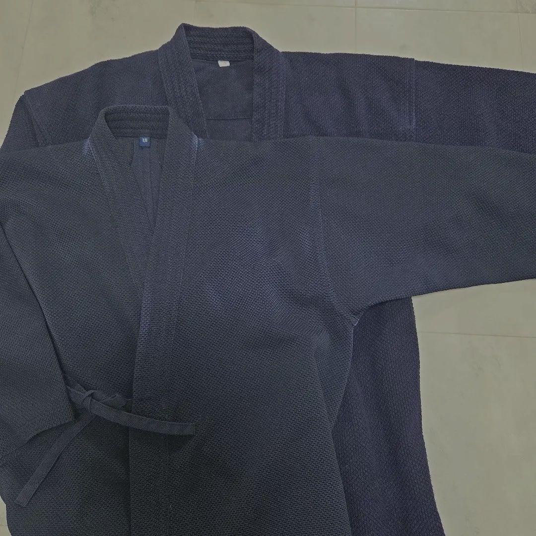 Japanese Kendo Gi Jacket Hakama Pants 3 Pieces Set Martial Arts Uniform