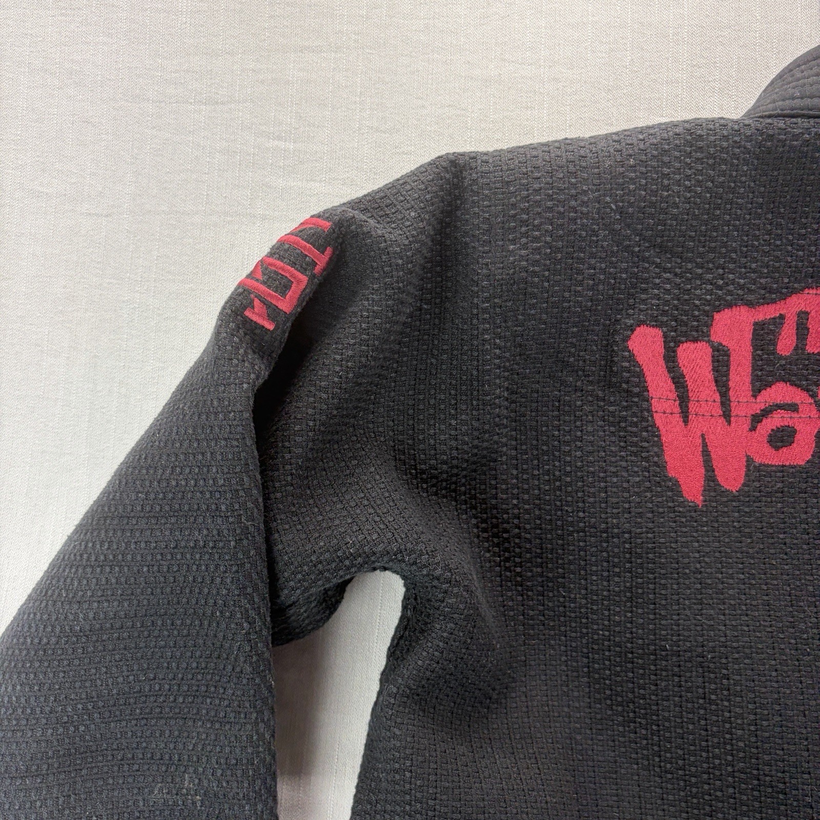 The Warriors Licensed BJJ Gi Jacket A0 Black Pearl Weave Movie Edition No Pants