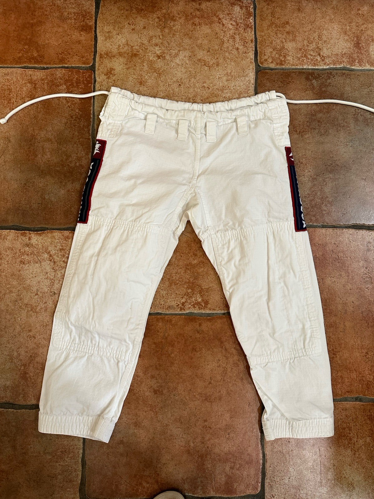 Hayabusa Pants A0 Mens MMA BJJ Straight Leg Drawstring 36 x 25