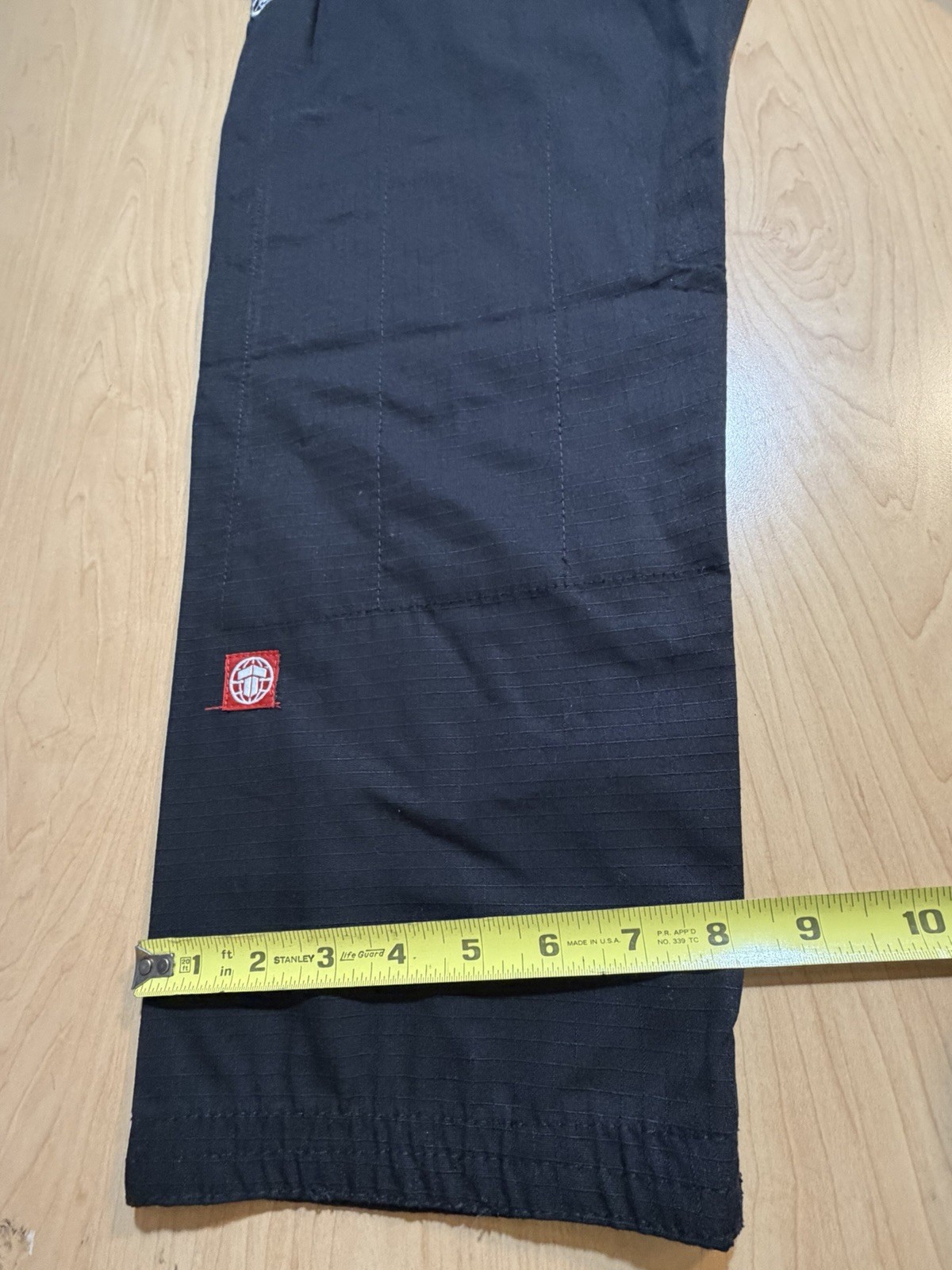 Tatami Pants A3 Black Jiu Jitsu Grappling Martial Arts Fightwear NEW Men’s
