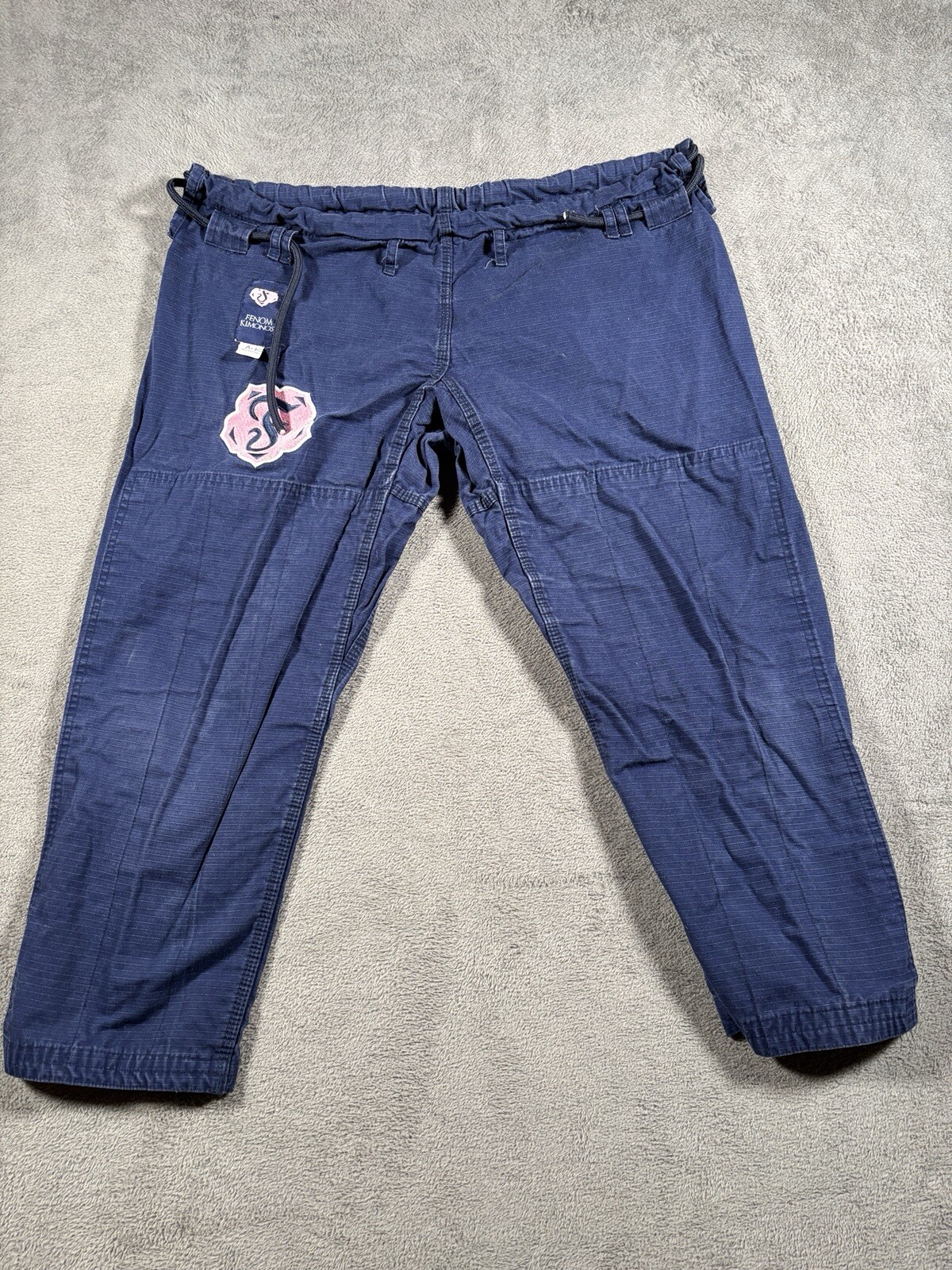 Fenom Kimonos Gi Pants Jiu Jitsu Adult A-1 Blue Martial Arts Uniform MMA