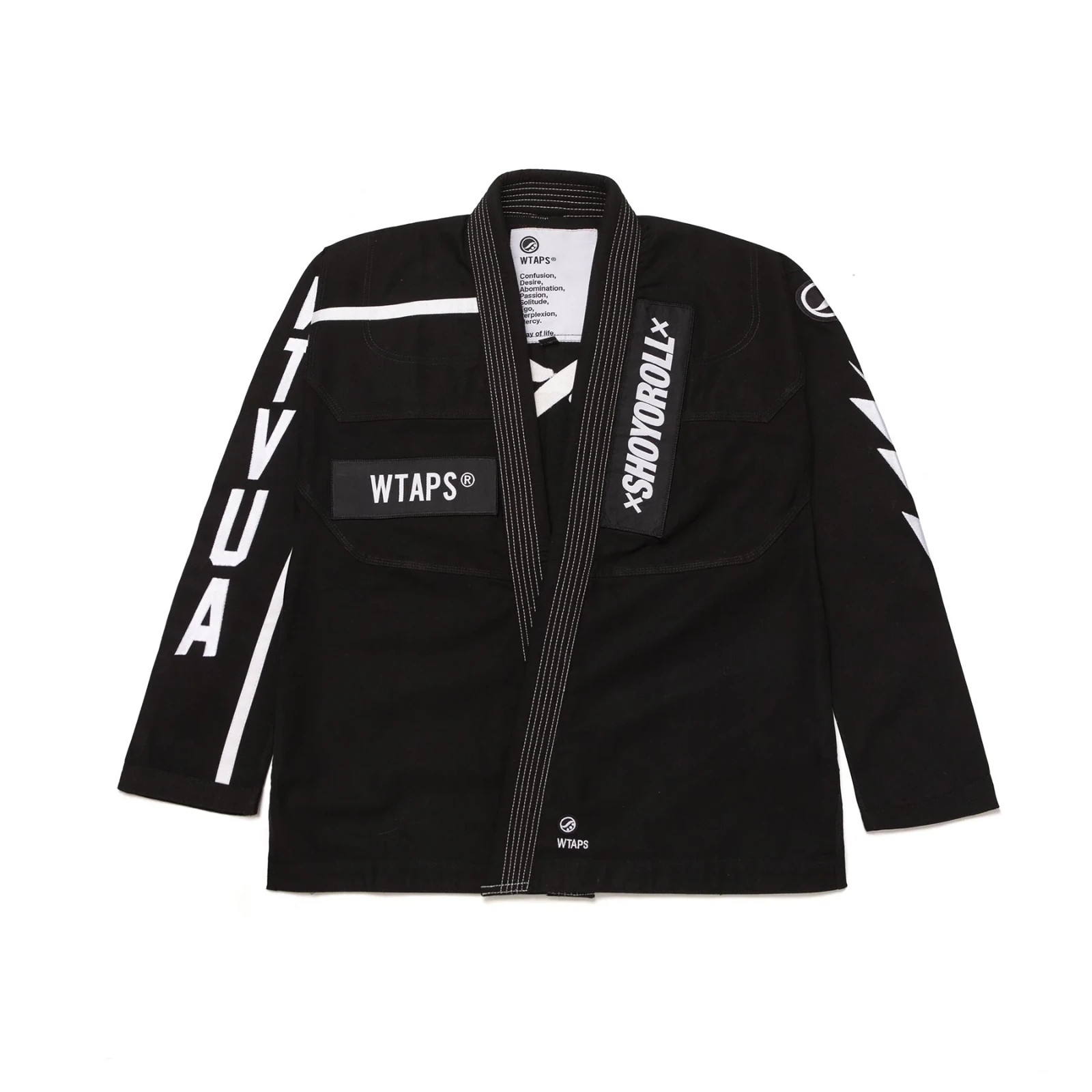 Shoyoroll Batch 113 WTAPS Athlete Edition Black BJJ Gi Limited Release
