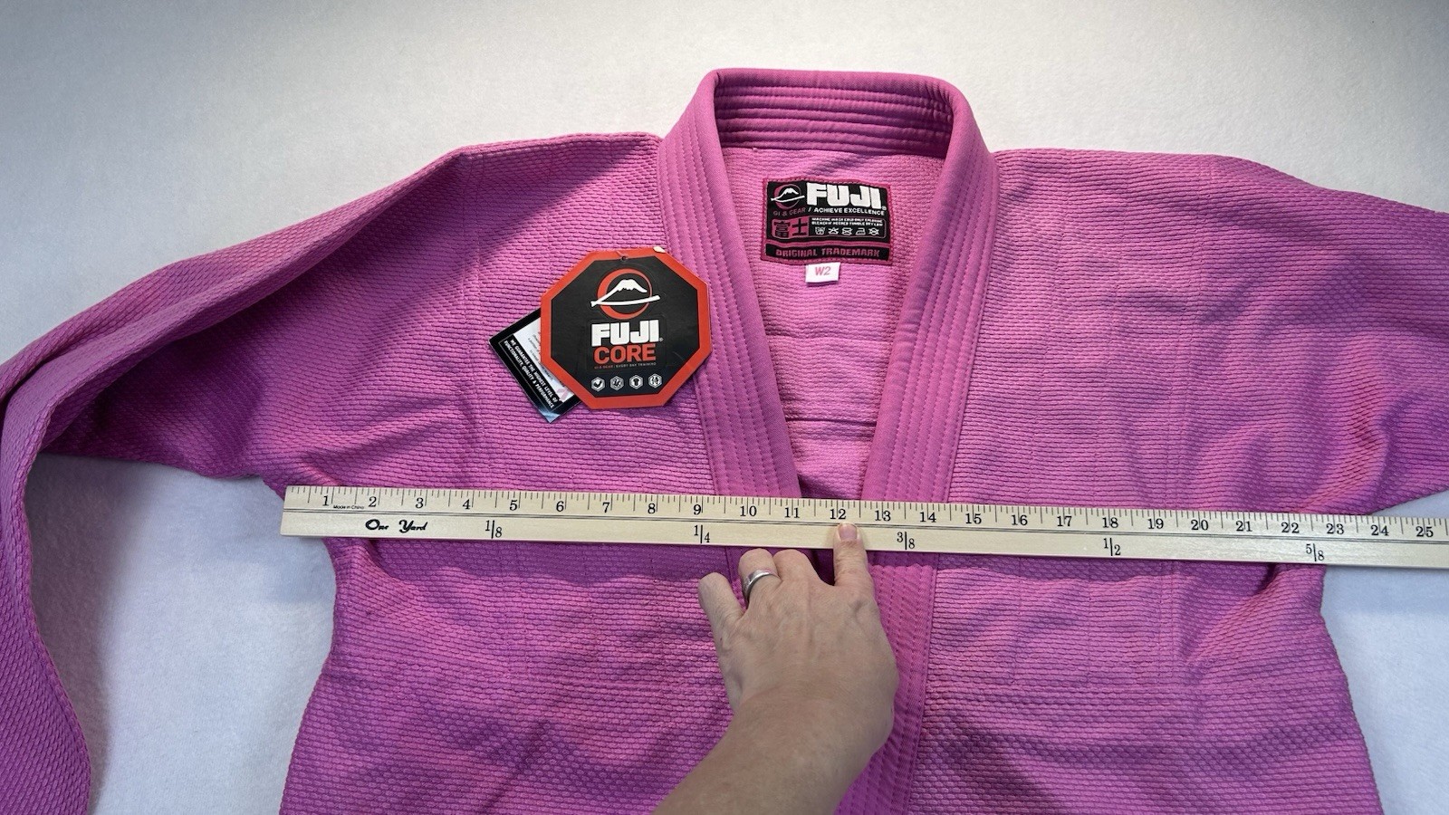 Fuji Jiu Jitzu Gi W2 Womens Pink Breast Cancer Ribbon Fighting NWT