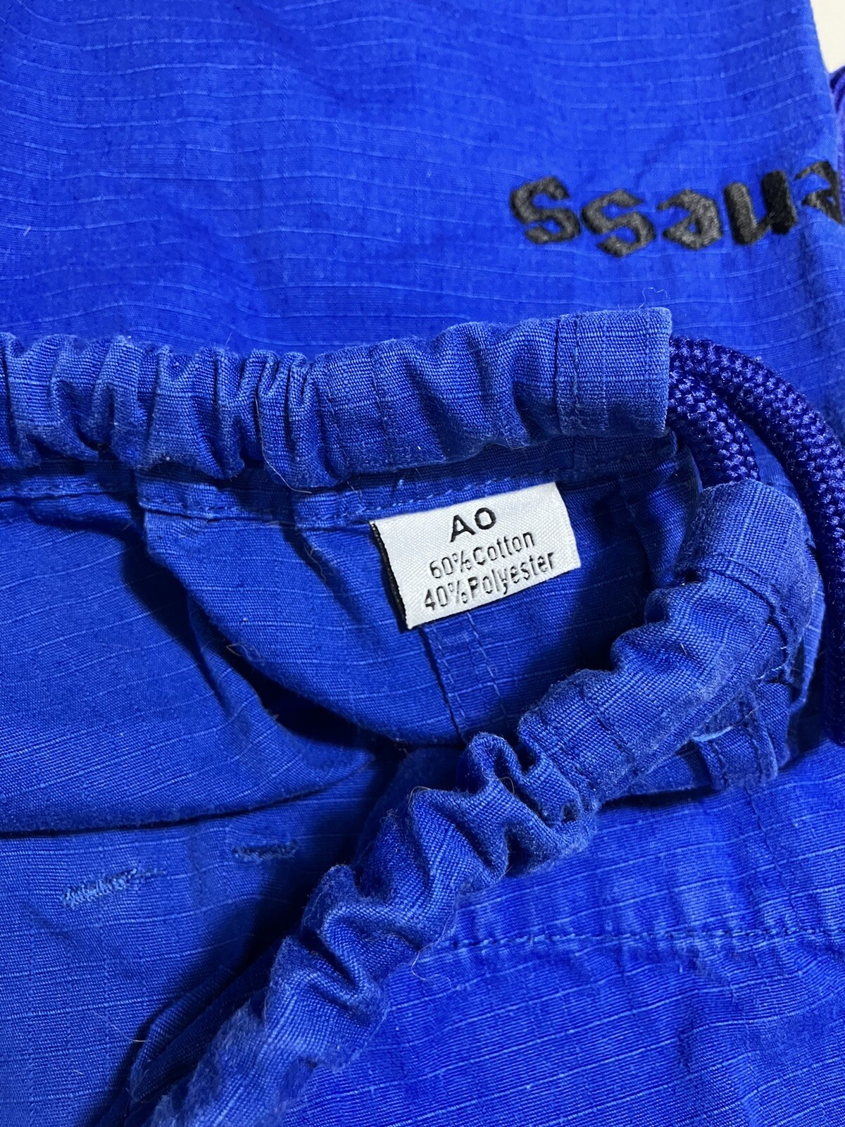 Gameness Ironside Martial Arts Professional Fight Wear Gi Size A0 Blue