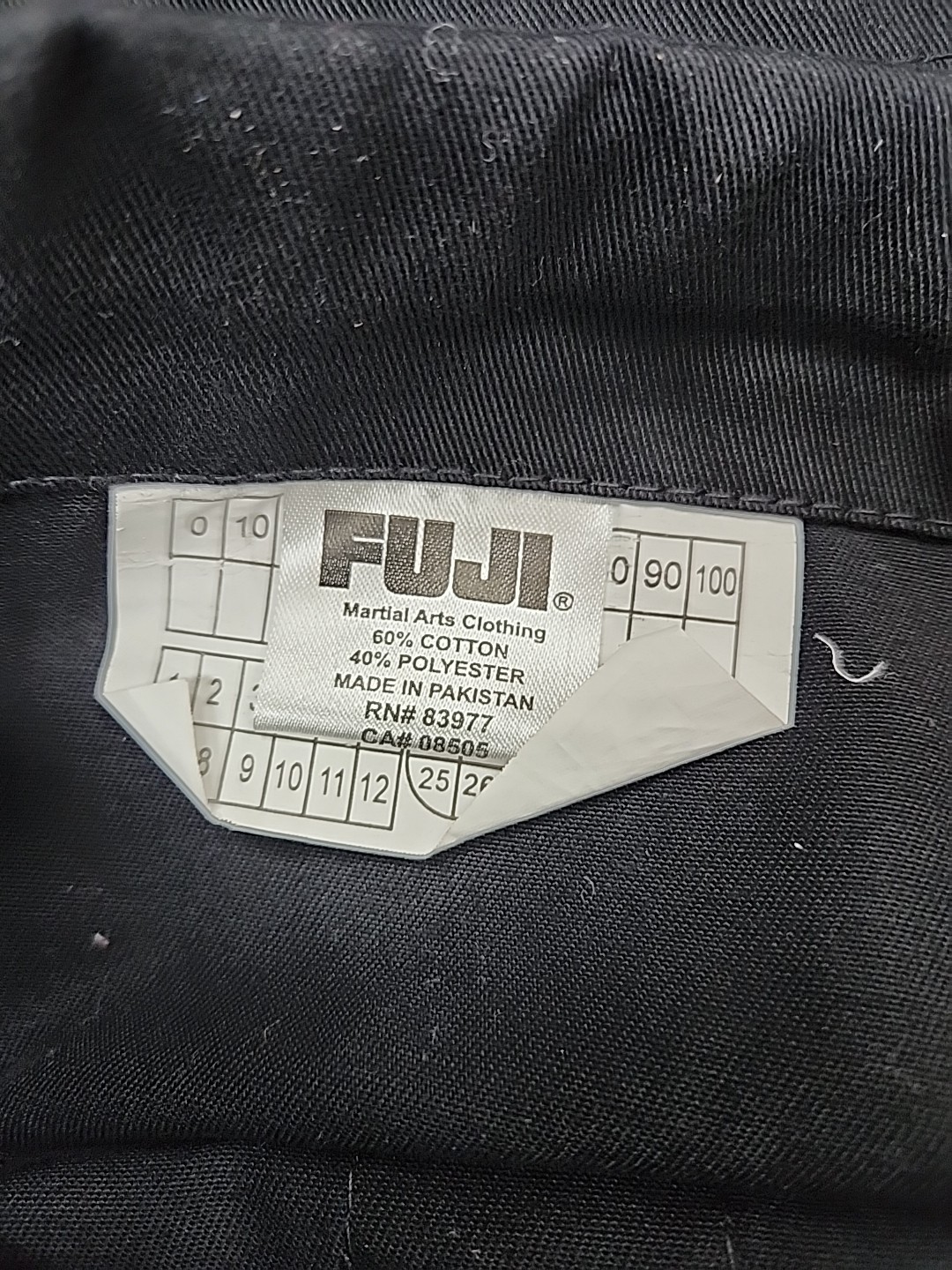 NEW Fugi Sports All Around Brazilian Jui-Jitsu Gi-black Size A1