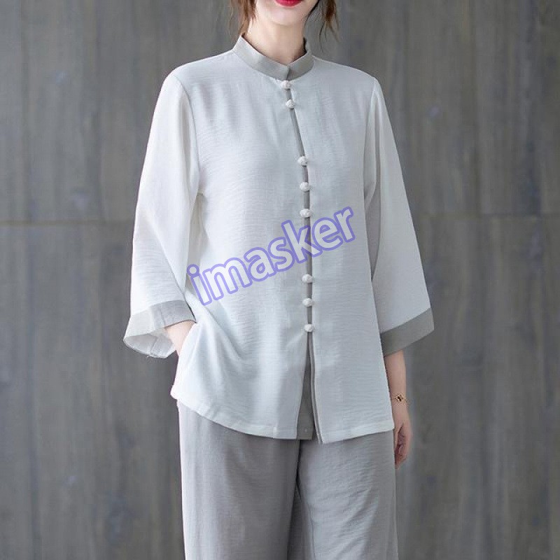 New Women’s Tai Chi Uniform Martial Arts Performance Training Clothes Tang Suits