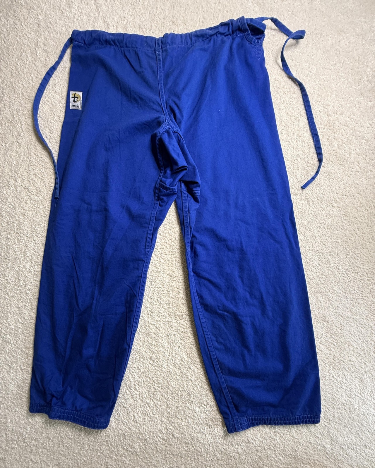 Toraki BJJ Gi A5 Mens 2XL Blue Brazilian Jiu Jitsu Kimono Jacket Pants Uniform