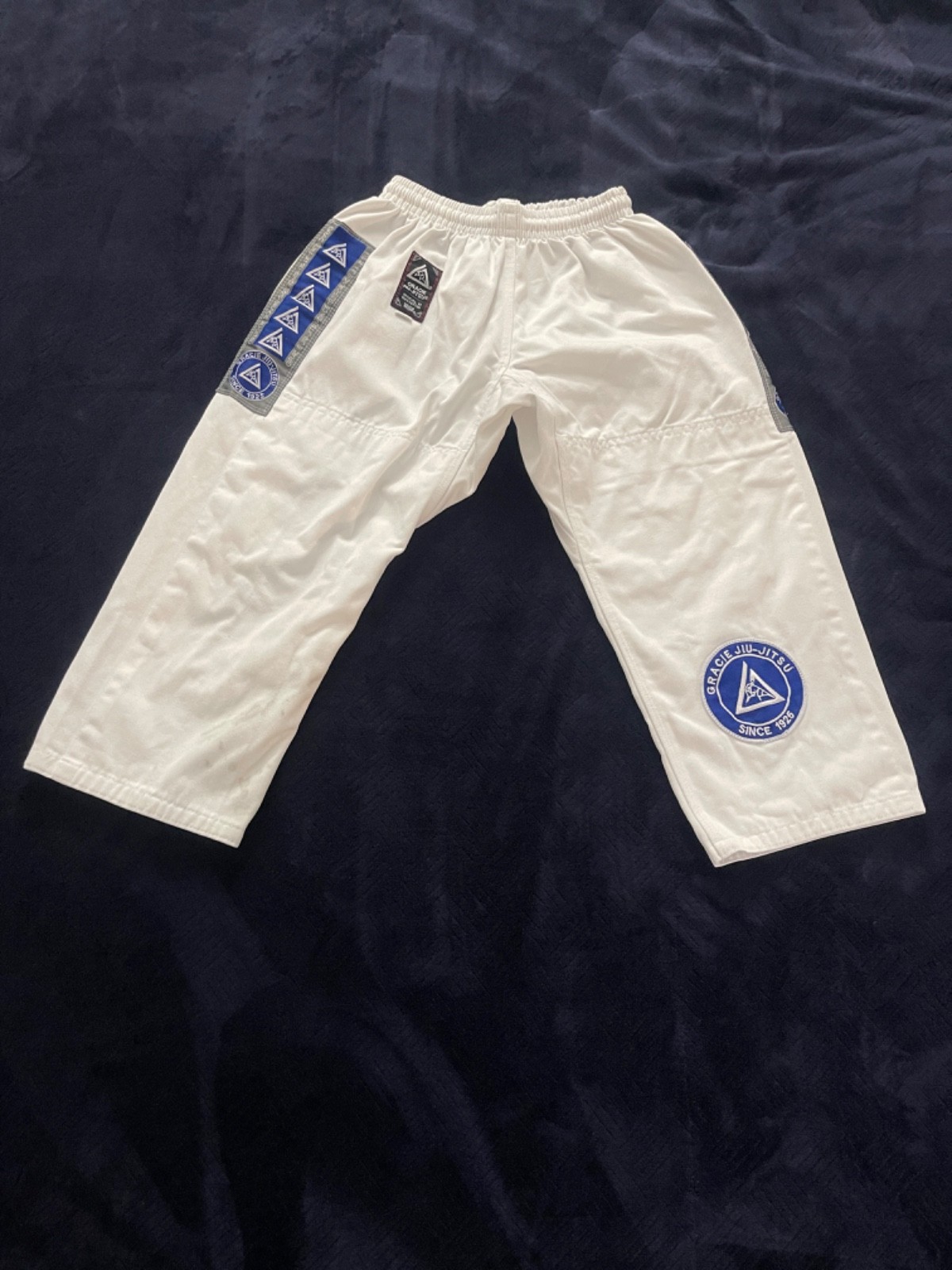 pre-owned Kids Gracie Jiu-jitsu Pearl Weave Pants (Size M0)