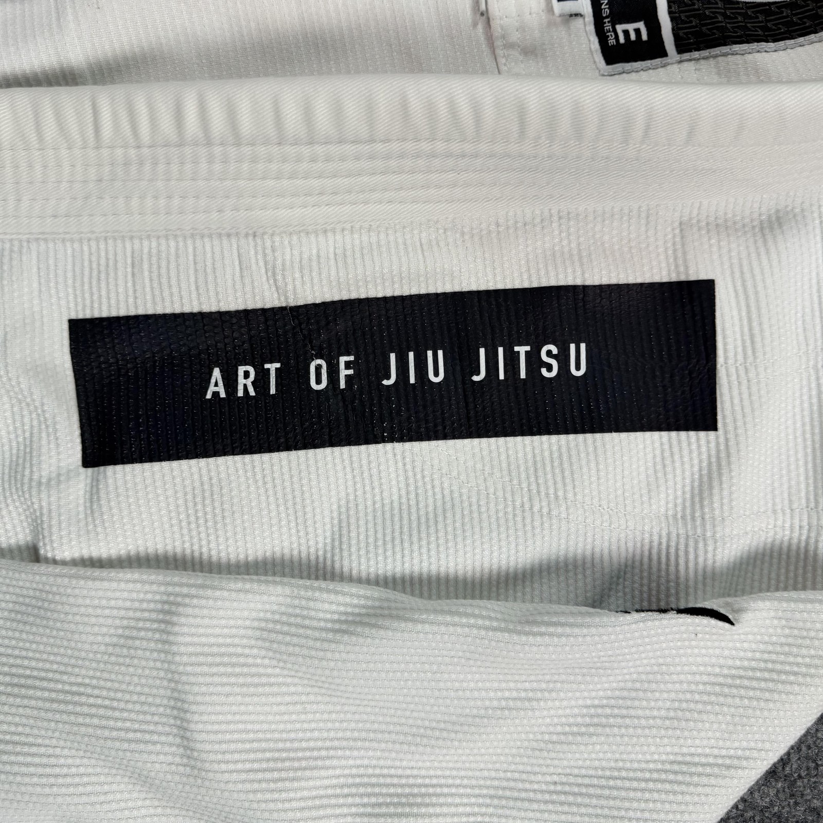 Kingz Gi Jiu Jitsu Uniform Set Mens Small A1 White AOJ Art Of Jiu Jitsu